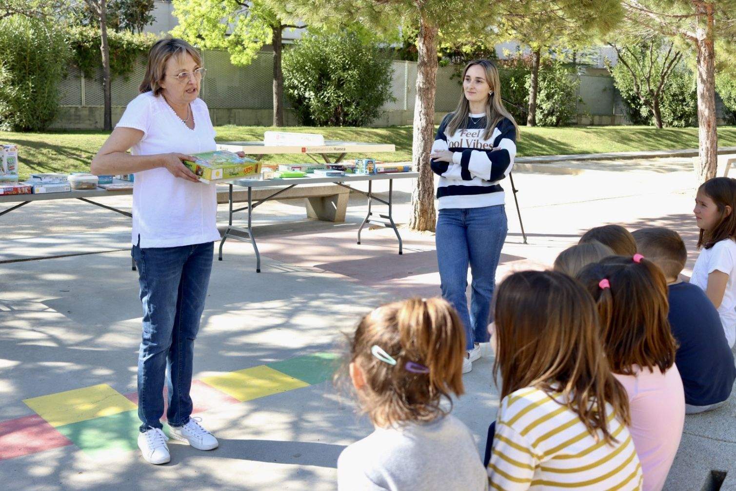 Celebración del Día Internacional de los Juegos de Mesa en Huesca. FOTO: David Martínez