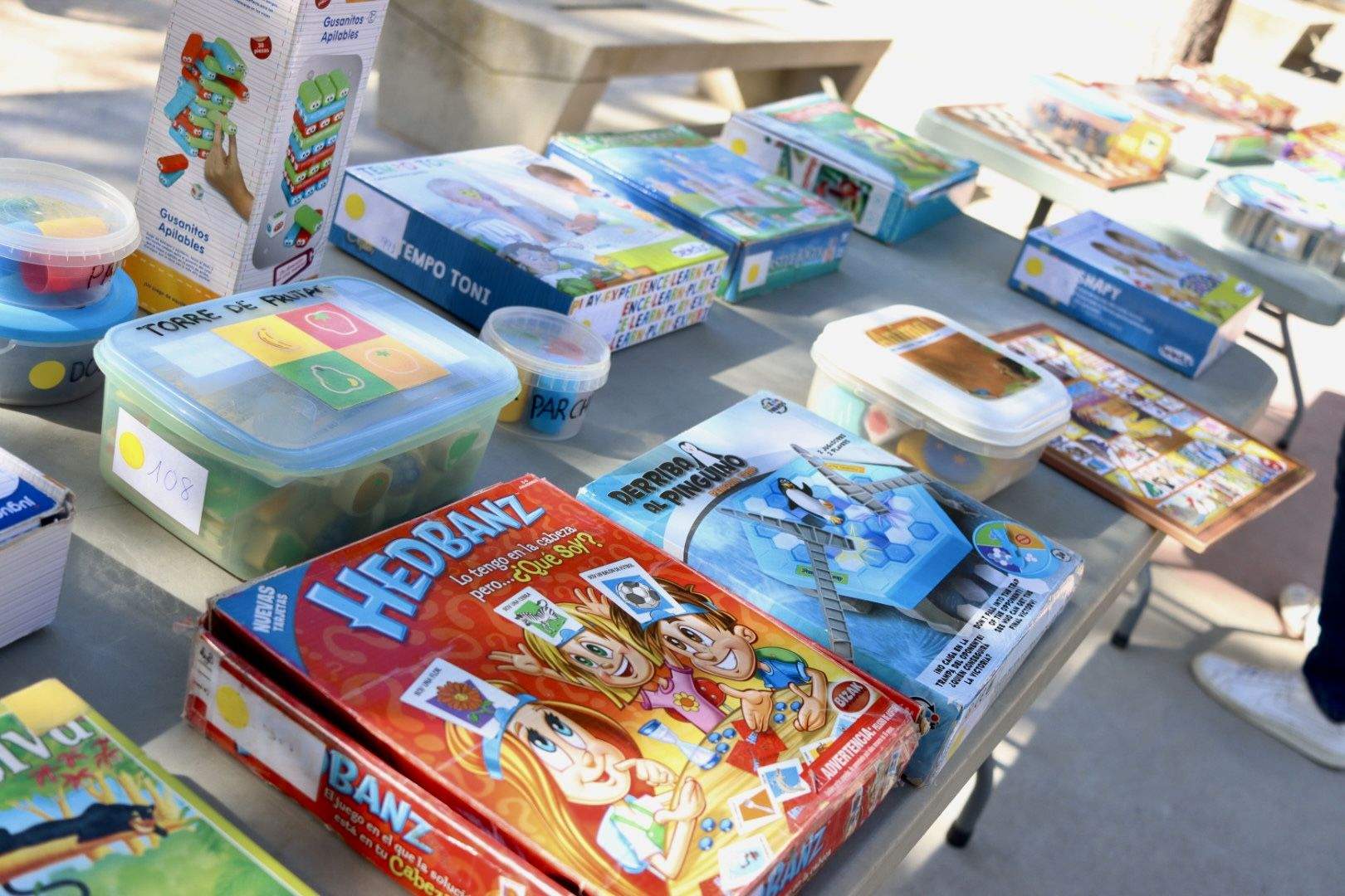 Celebración del Día Internacional de los Juegos de Mesa en Huesca. FOTO: David Martínez