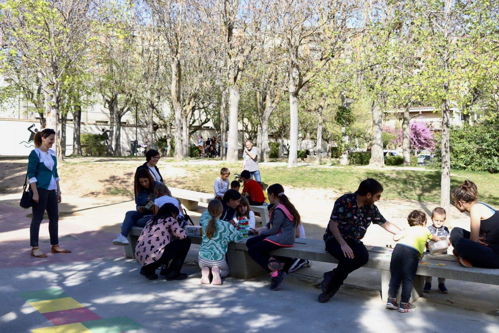 Celebración del Día Internacional de los Juegos de Mesa en Huesca. FOTO: David Martínez