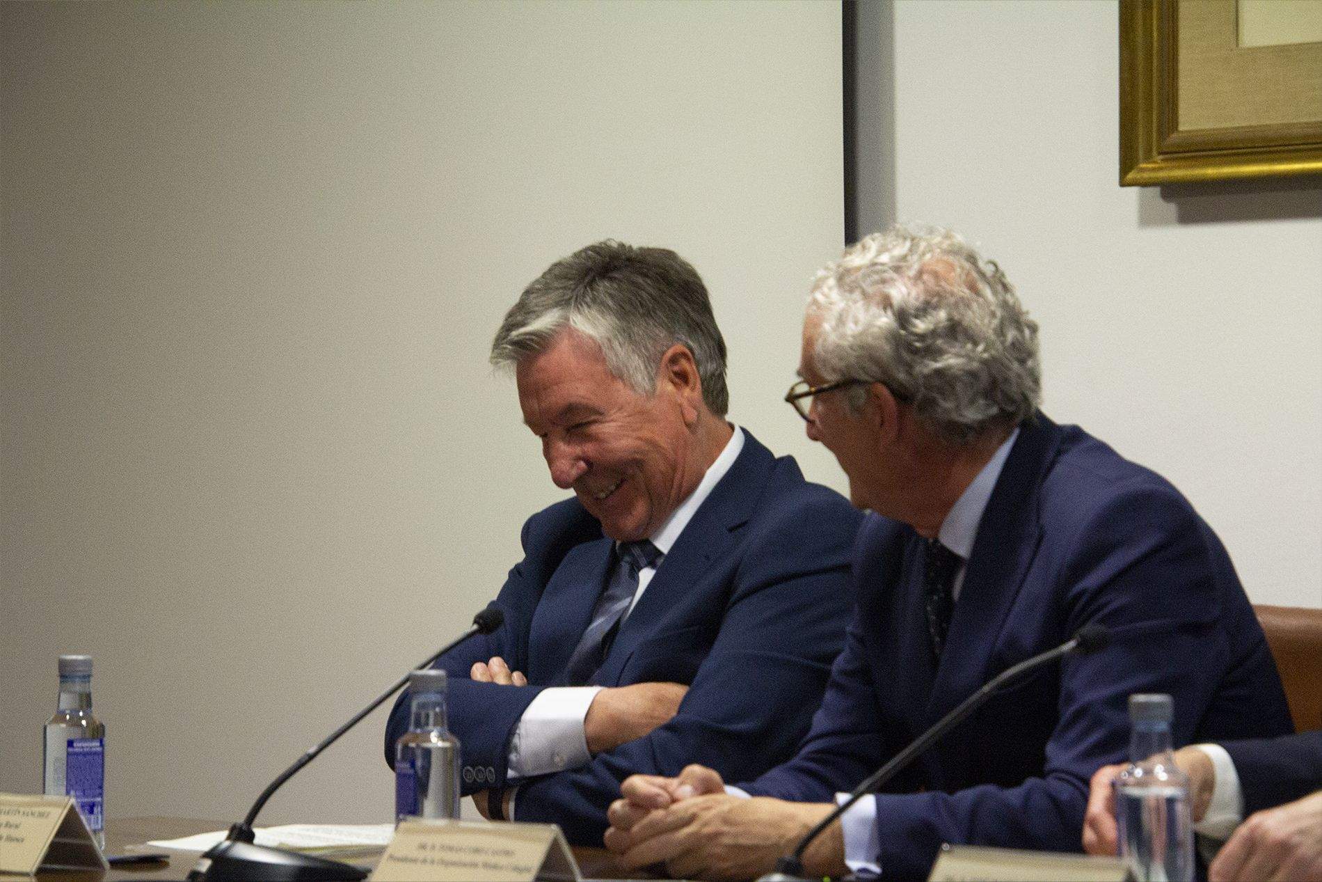 Esteban Sanmartín y Tomás Cobo. Amagoia La Cruz