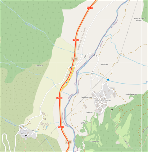 Mapa de la actuación Mapa de la actuación