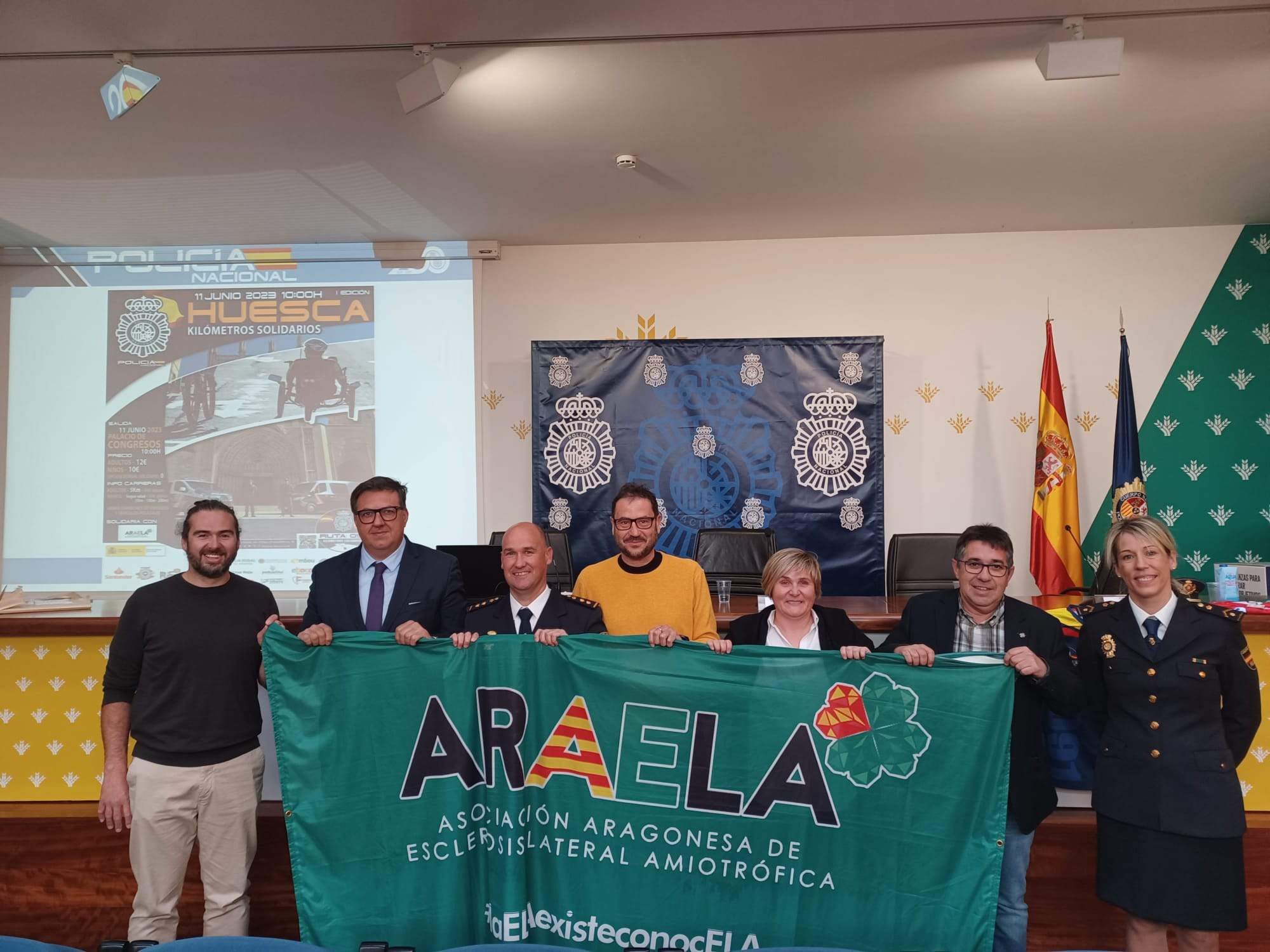Imagen tomada en la presentación de la I “Ruta 091” que se celebrará en Huesca Imagen tomada en la presentación de la I “Ruta 091” que se celebrará en Huesca