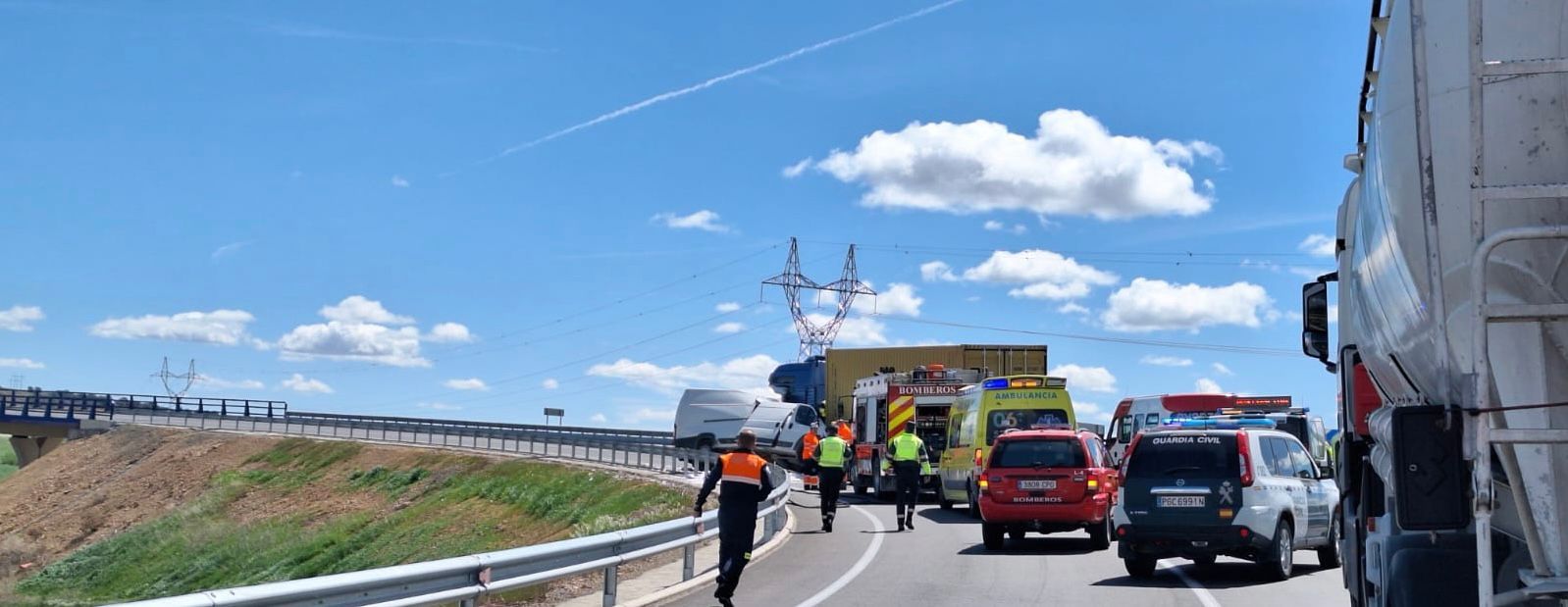 Accidente con un muerto en Siétamo