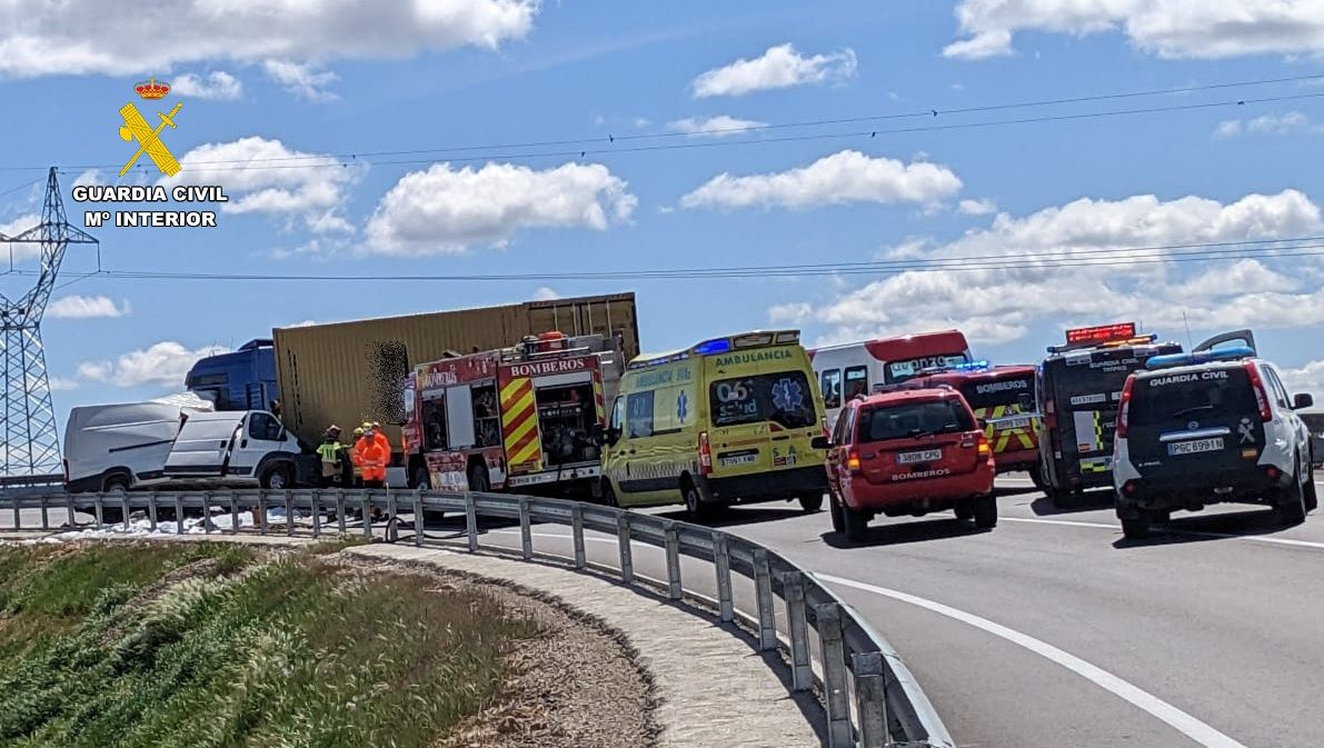 Accidente con un muerto en Siétamo