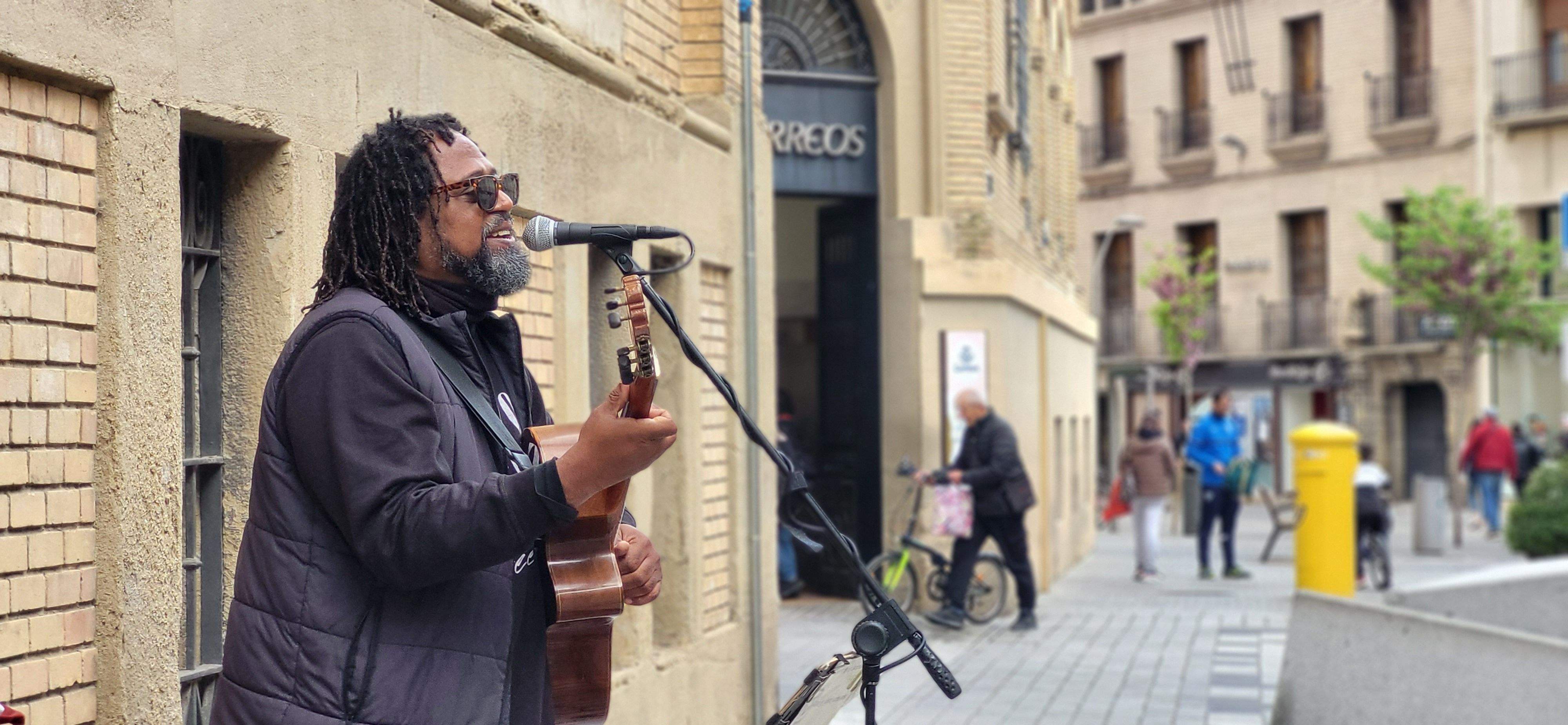 Juan "el bardo" Campoamor. Foto Myriam Martínez