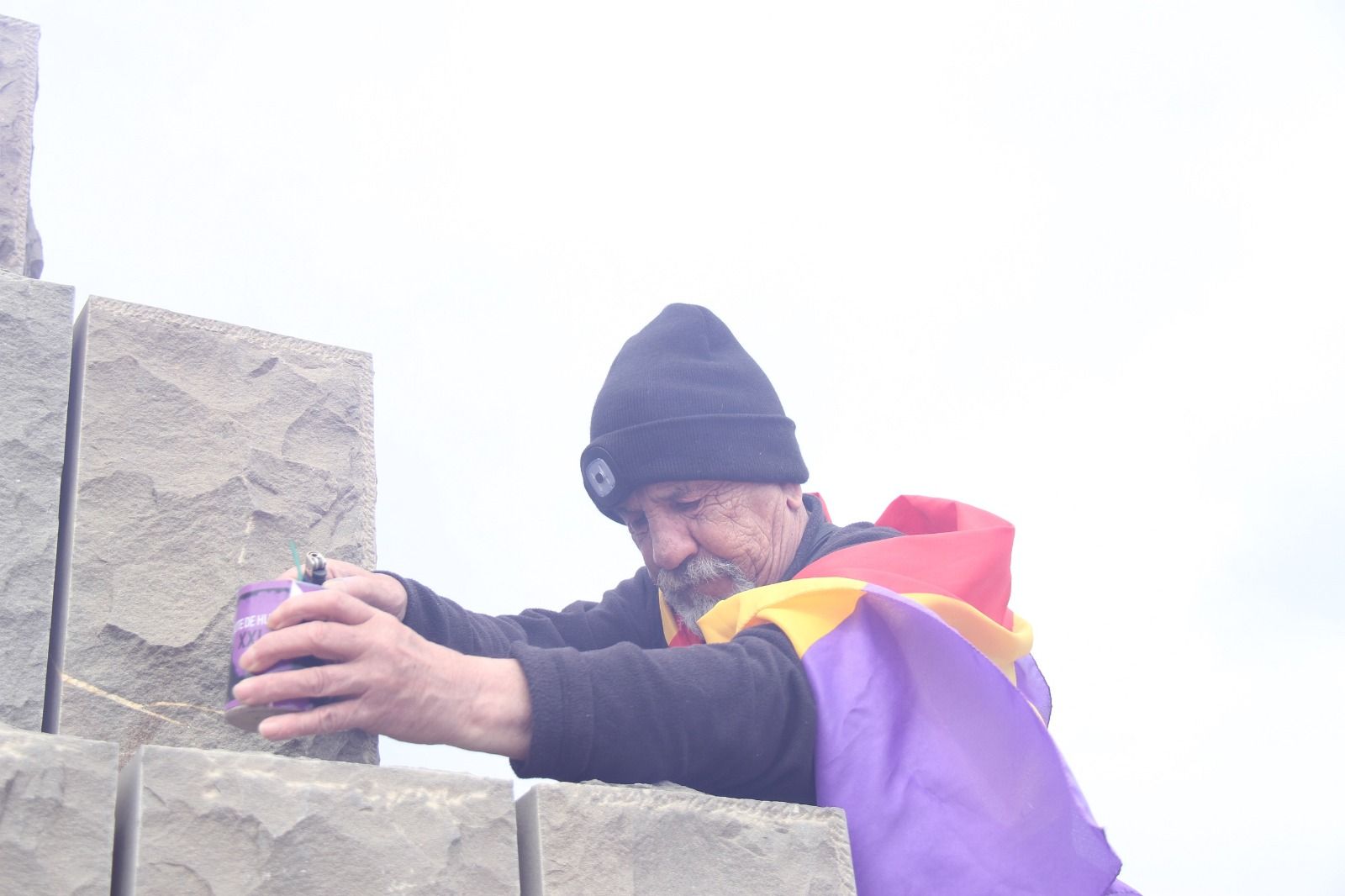 homenaje a la república y a Chantal, una de aquellas mujeres. Foto Carlos Neofato