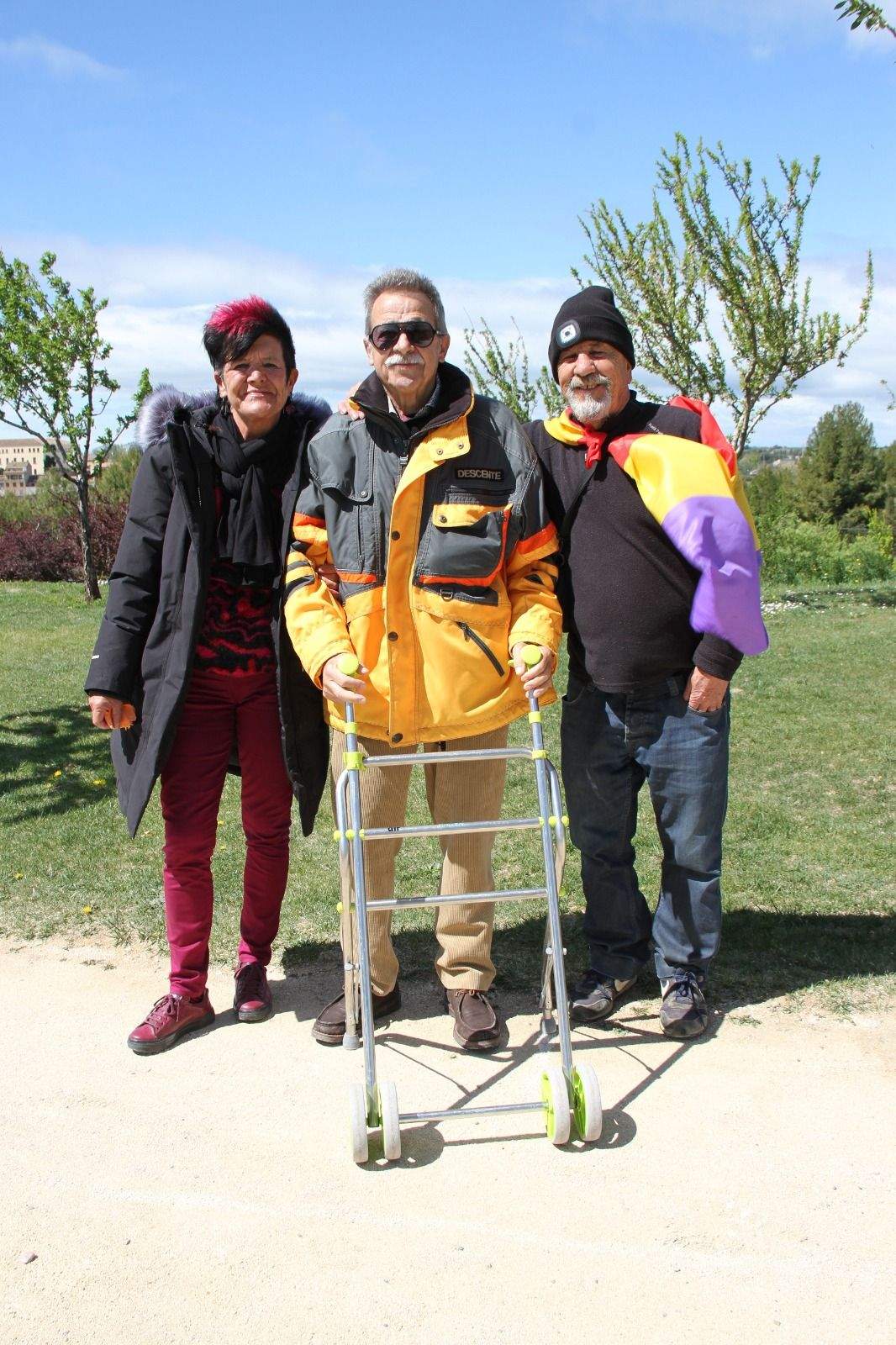 homenaje a la república y a Chantal, una de aquellas mujeres. Foto Carlos Neofato