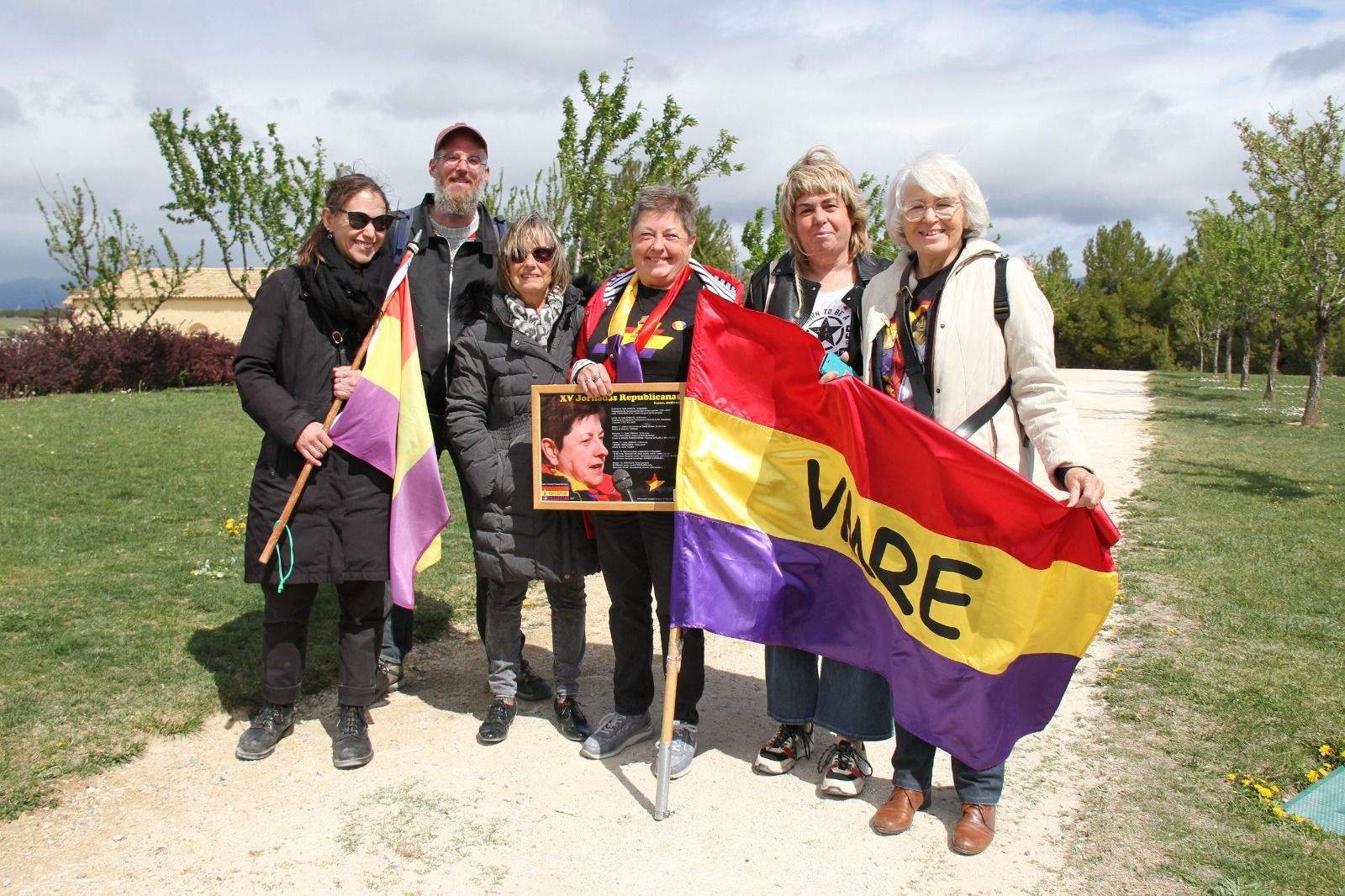 homenaje a la república y a Chantal, una de aquellas mujeres. Foto Carlos Neofato