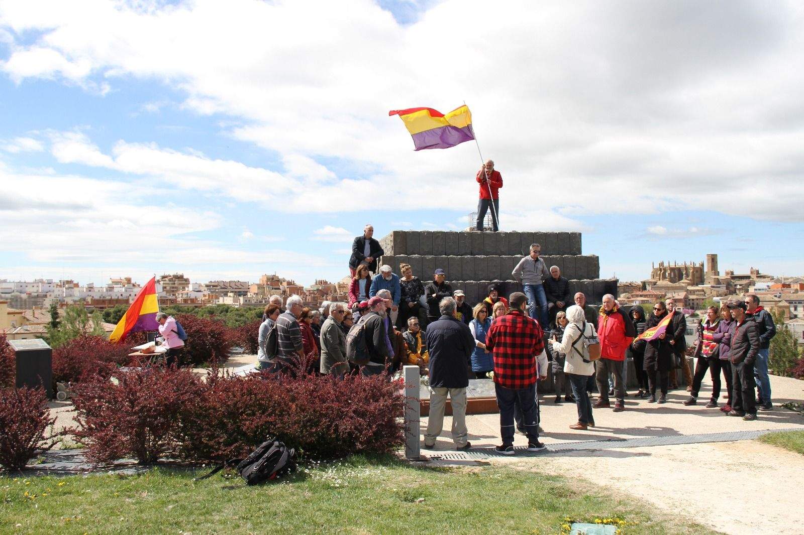 homenaje a la república y a Chantal, una de aquellas mujeres. Foto Carlos Neofato