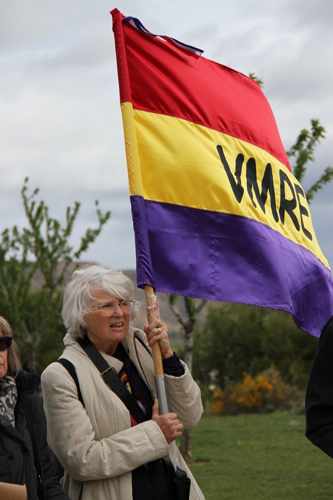 homenaje a la república y a Chantal, una de aquellas mujeres. Foto Carlos Neofato