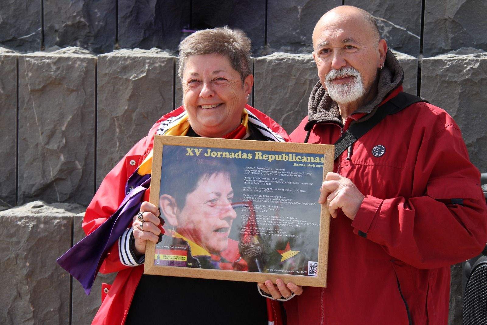 Chantal con Carlos Migliaccio