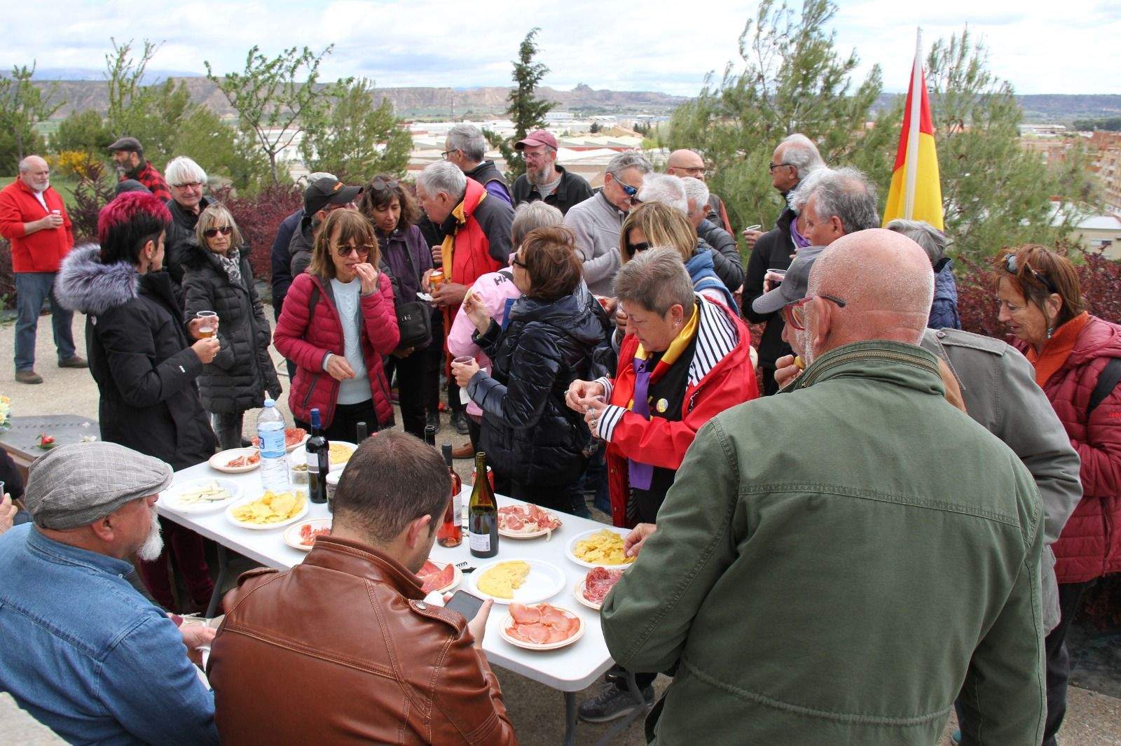 homenaje a la república y a Chantal, una de aquellas mujeres. Foto Carlos Neofato