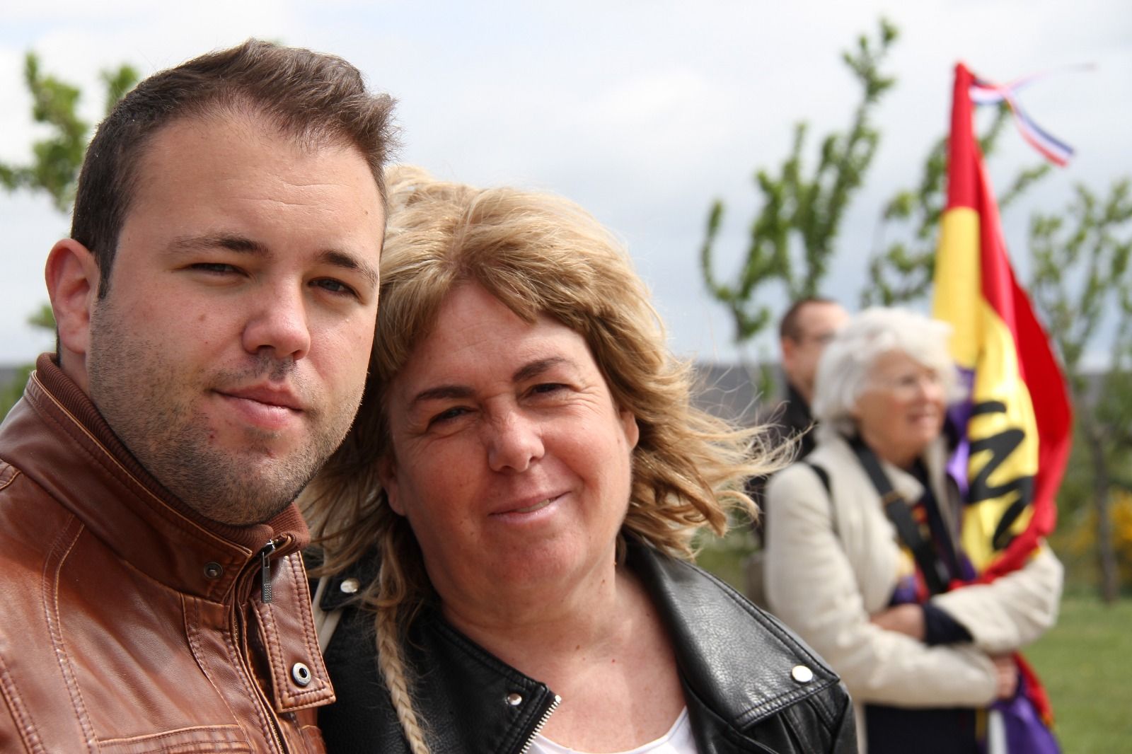 homenaje a la república y a Chantal, una de aquellas mujeres. Foto Carlos Neofato