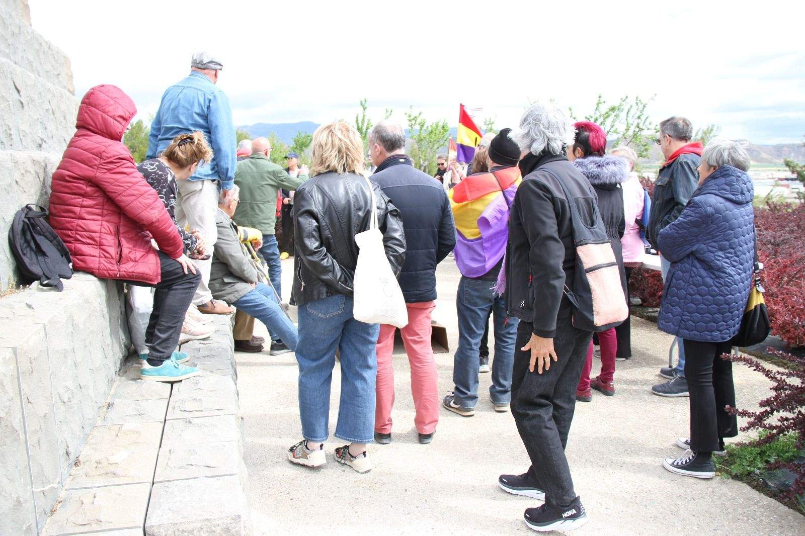homenaje a la república y a Chantal, una de aquellas mujeres. Foto Carlos Neofato