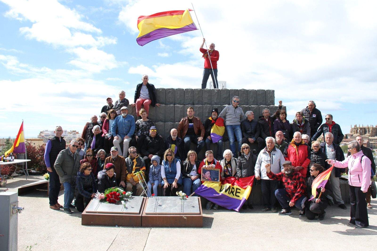 homenaje a la república y a Chantal, una de aquellas mujeres. Foto Carlos Neofato