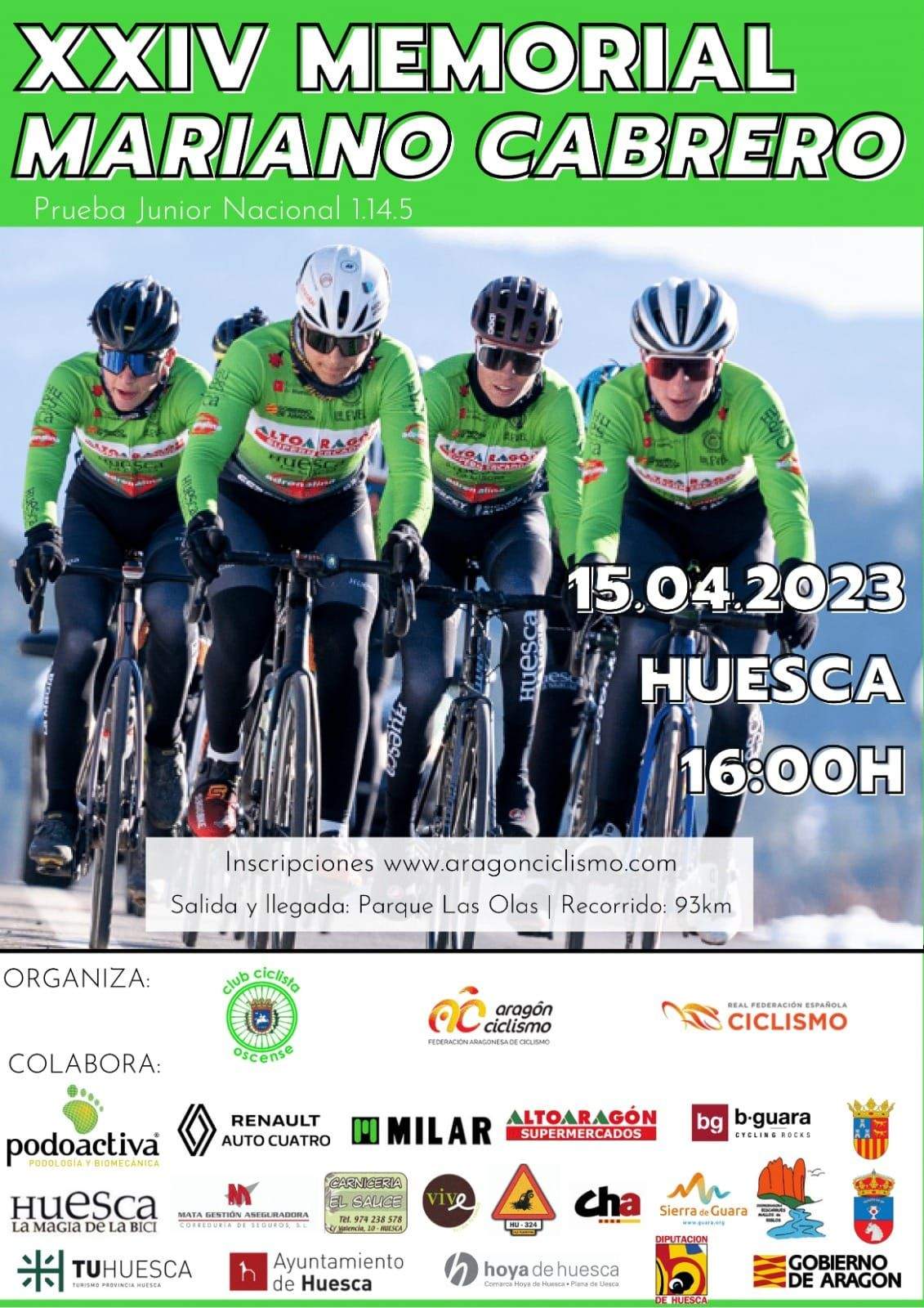 Este sábado se disputa el Memorial Mariano Cabrero.