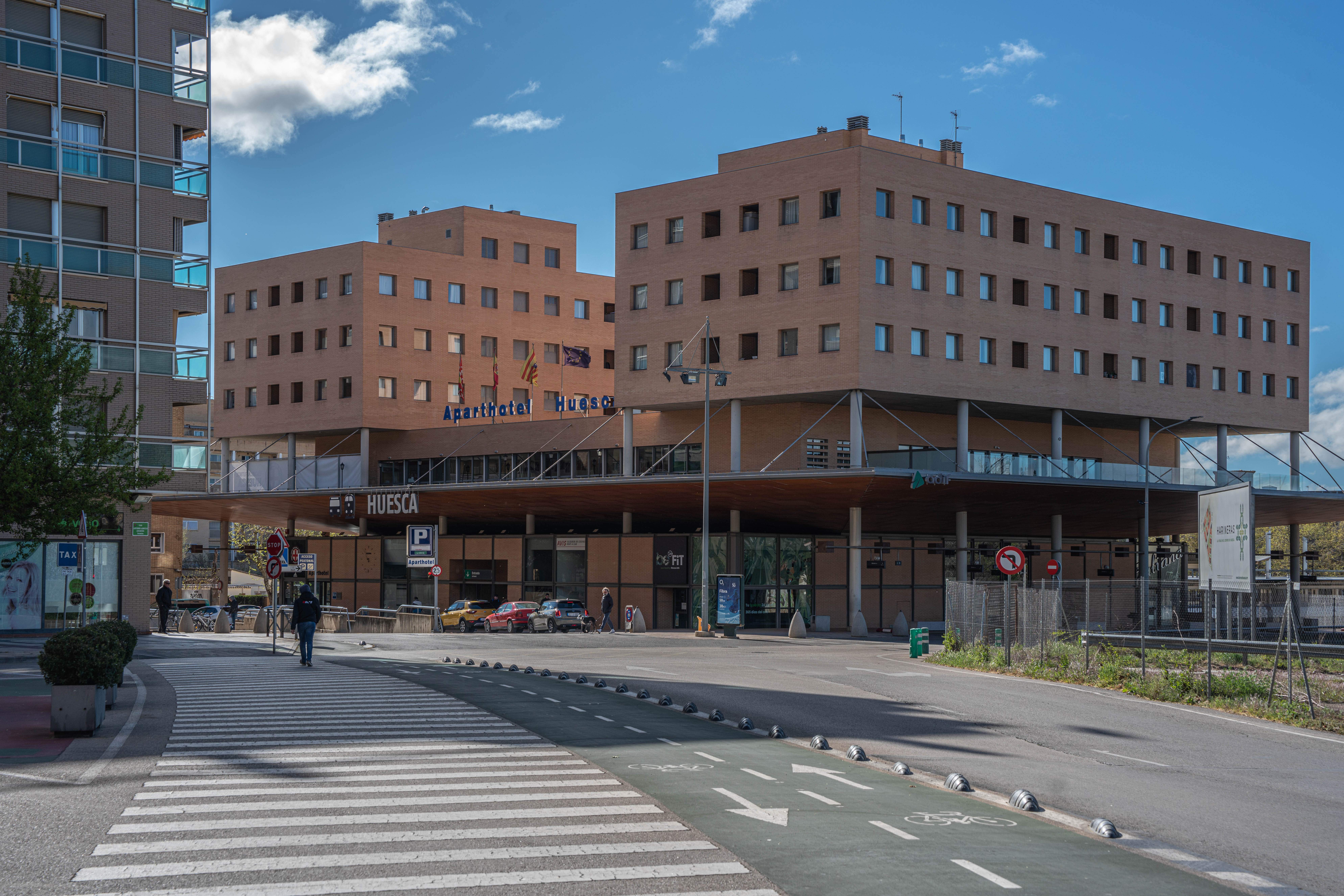 Estación de tren de Huesca.