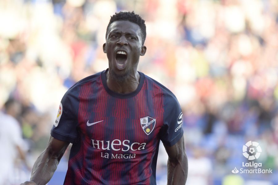 Kanté se ha estrenado con el Huesca como goleador. No es de los que se van, ya volverán
