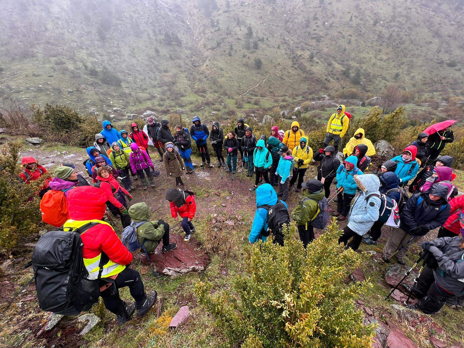 Actividad ambiental desarrollada en Canfranc sobre Canal Roya