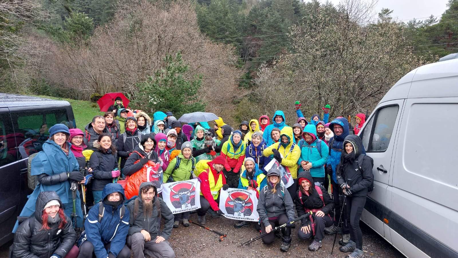 Actividad ambiental desarrollada en Canfranc sobre Canal Roya