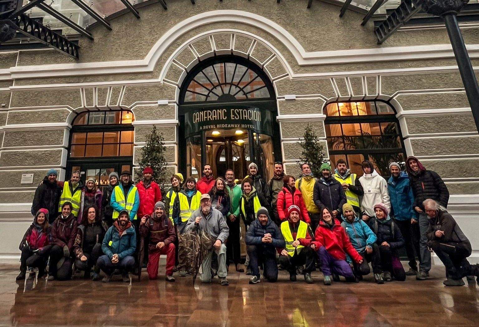 Actividad ambiental desarrollada en Canfranc sobre Canal Roya