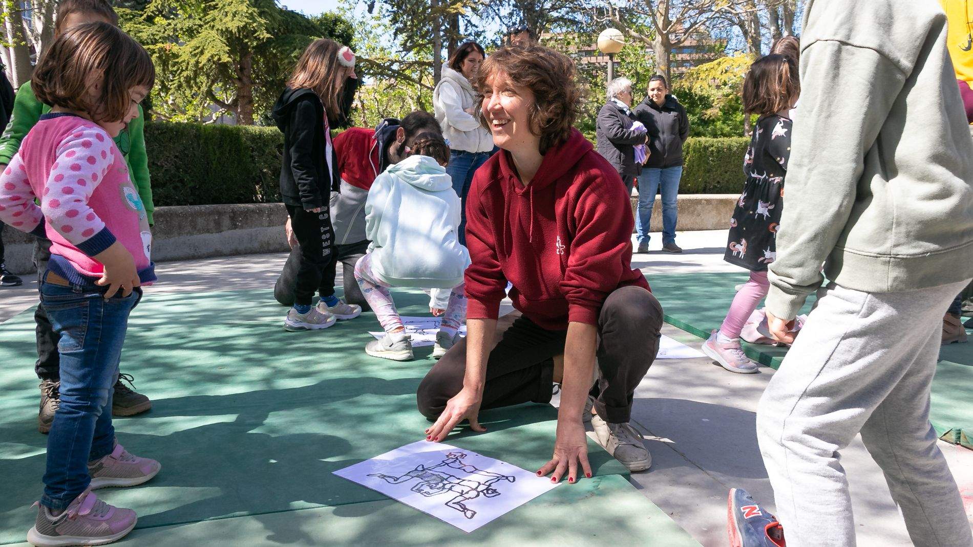 Día Mundial del Circo en Huesca. Foto Estela Alcay
