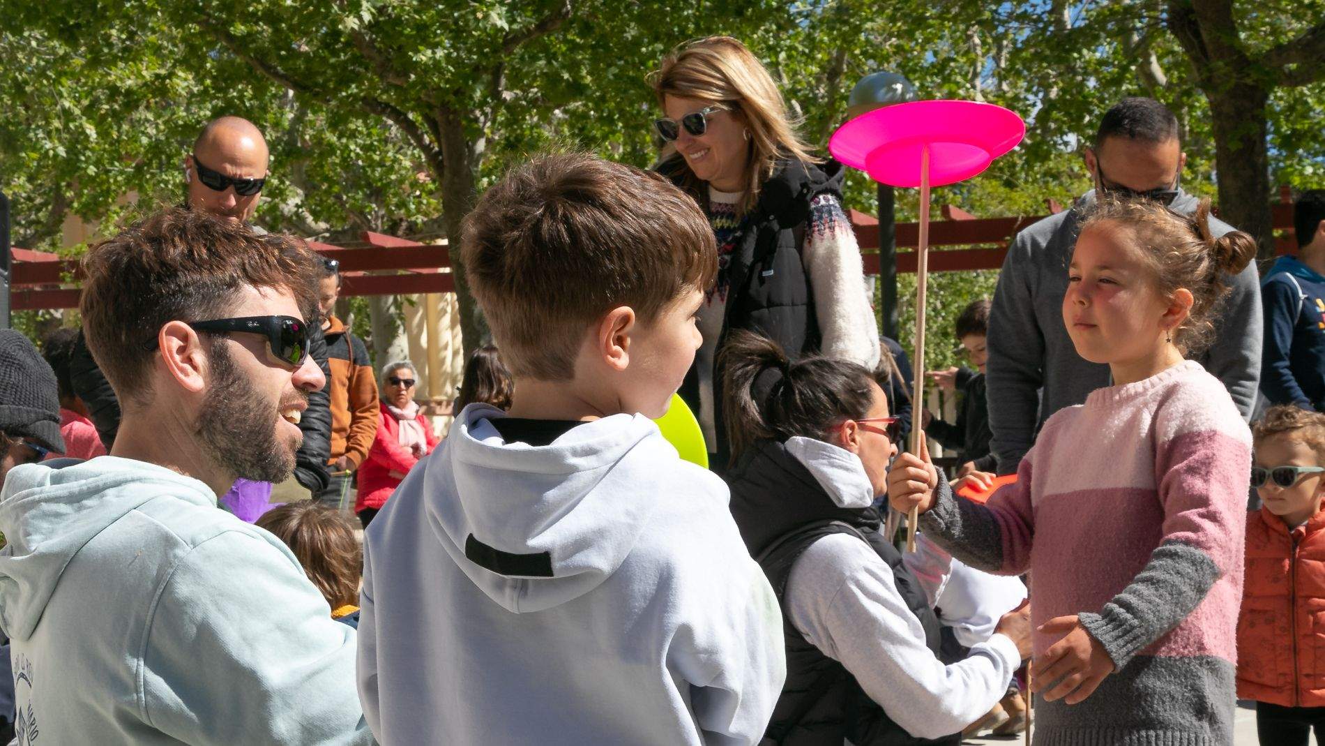Día Mundial del Circo en Huesca. Foto Estela Alcay