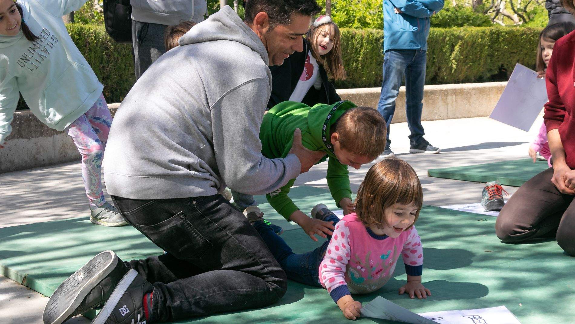 Día Mundial del Circo en Huesca. Foto Estela Alcay 