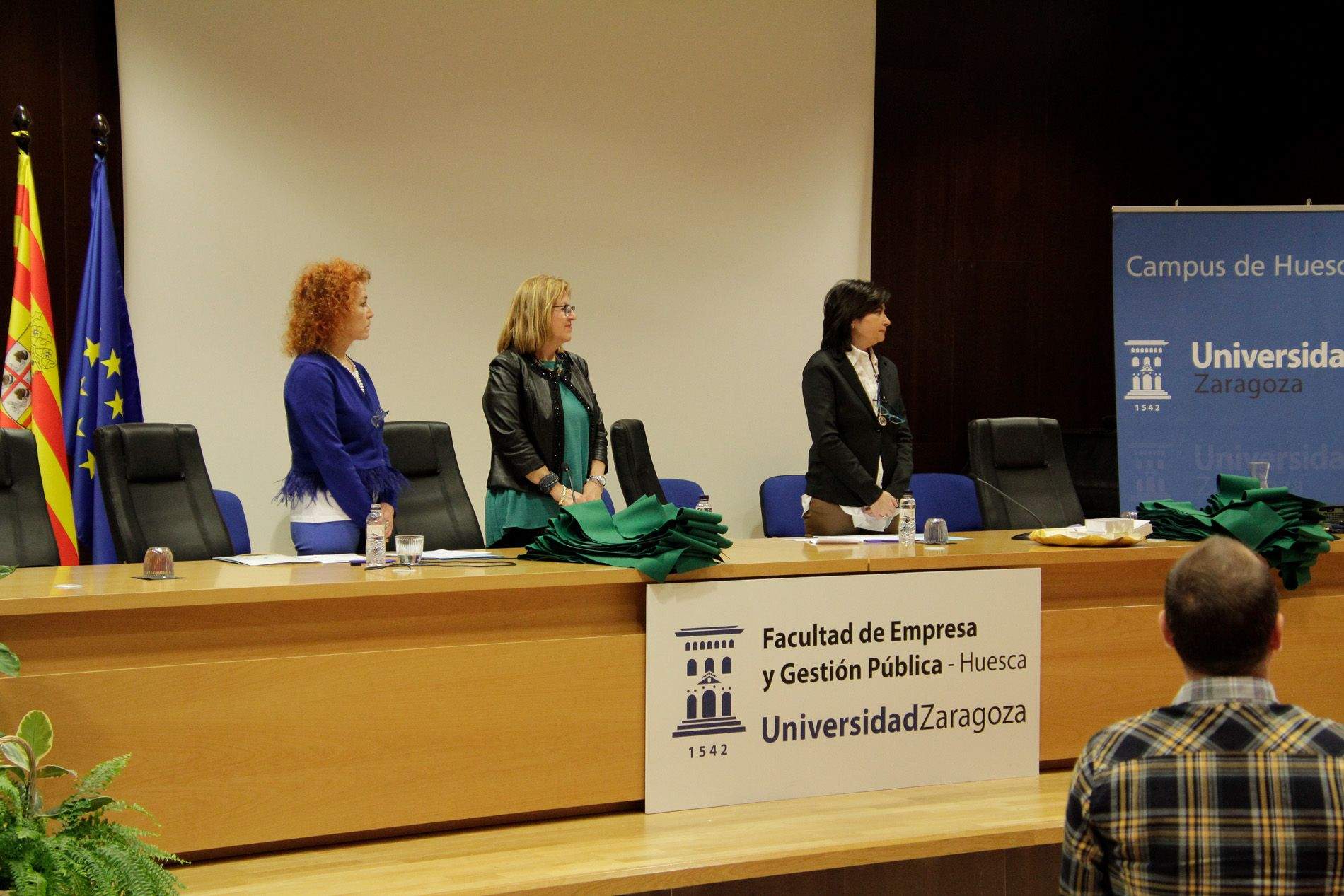 Fiesta anual del Colegio Universitario Ramón Acín. Foto Amagoia La Cruz