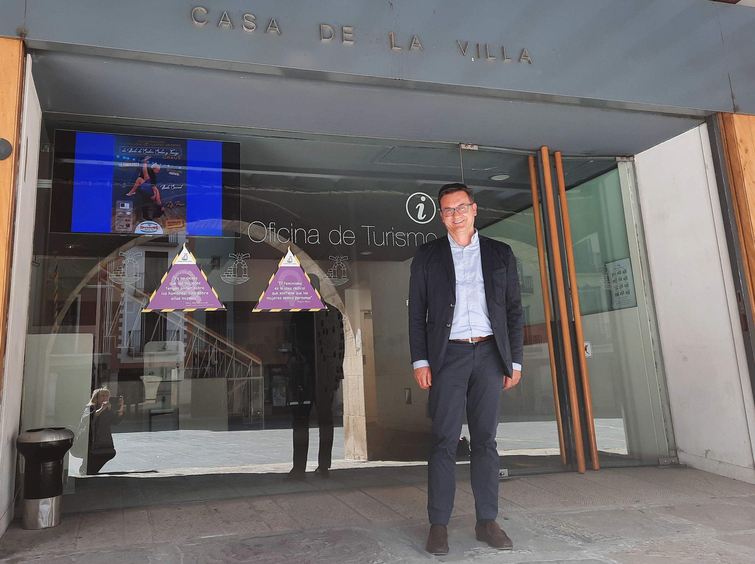 Roque Vicente, candidato del PAR a la Alcaldía de Graus