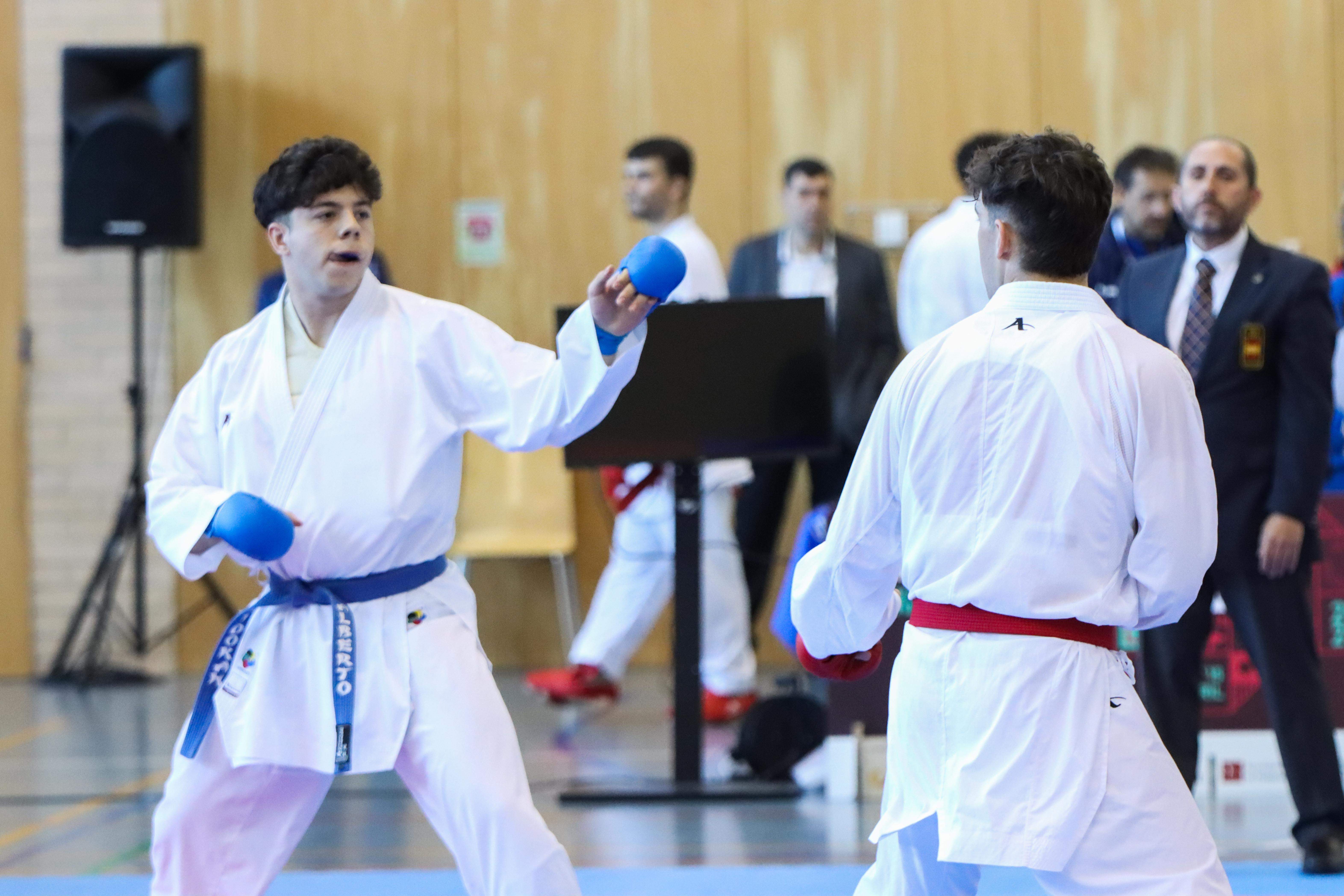 Campeonato de España Universitario de karate en Huesca. Foto: David Martínez