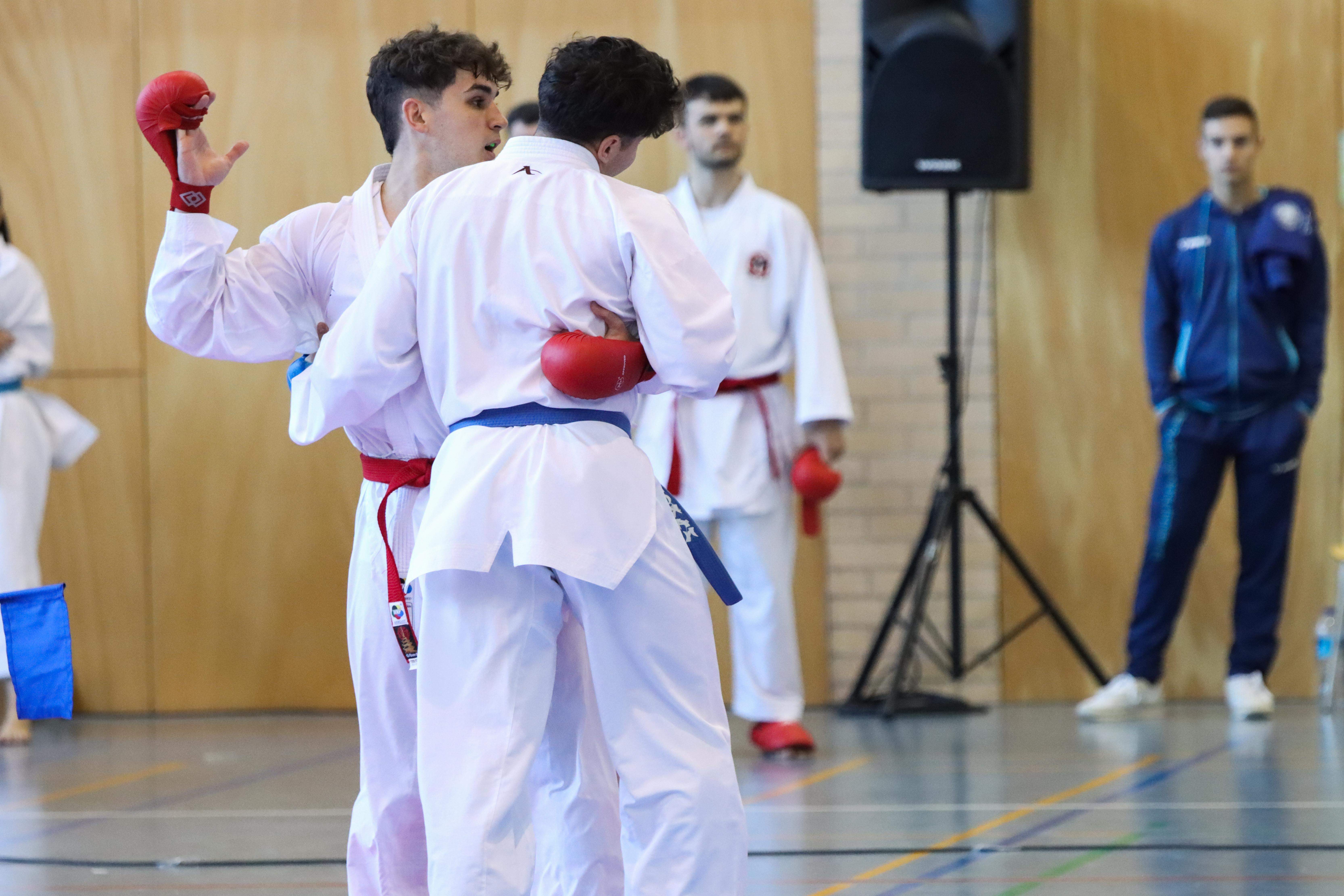 Campeonato de España Universitario de karate en Huesca. Foto: David Martínez