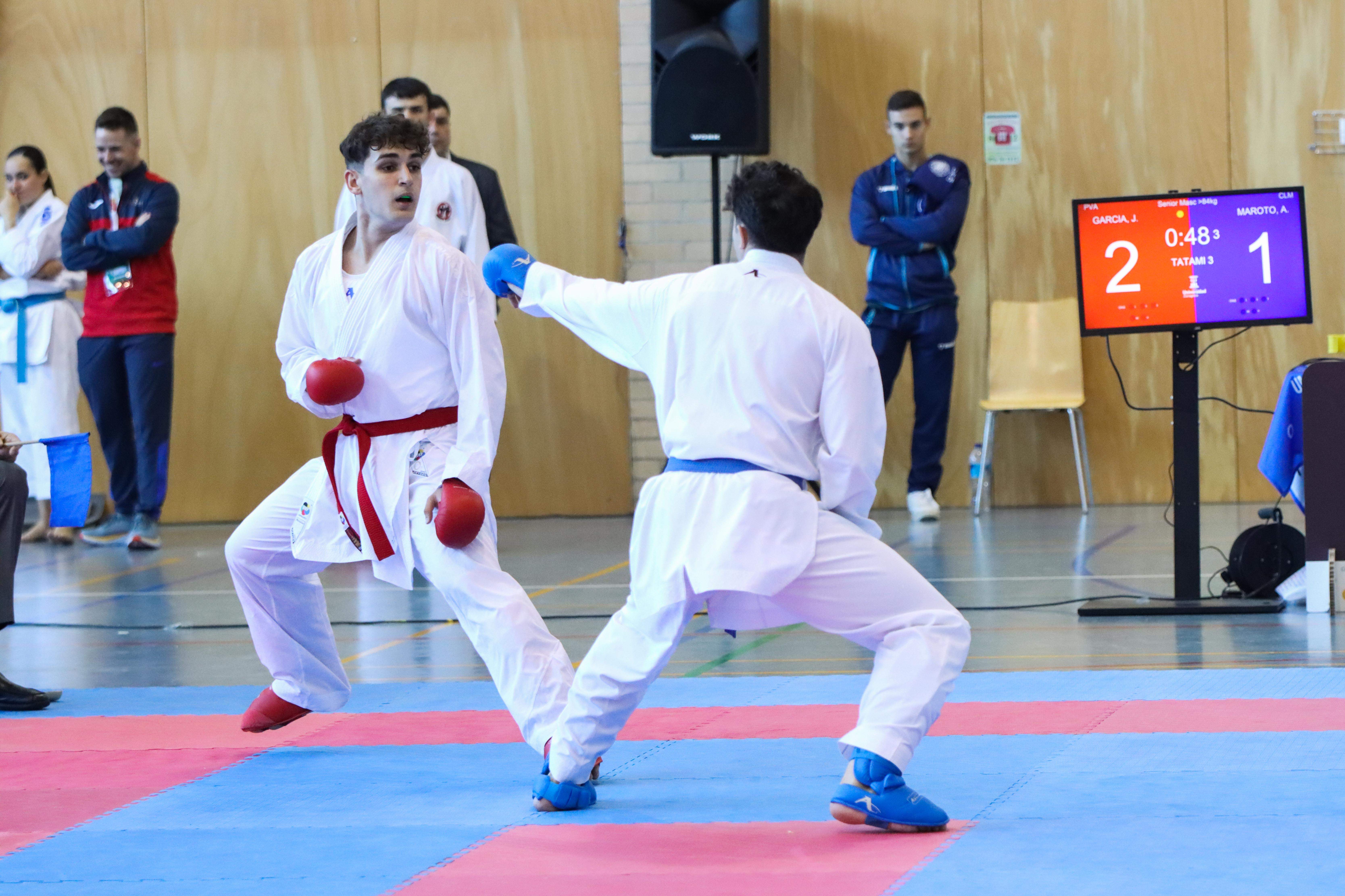 Campeonato de España Universitario de karate en Huesca. Foto: David Martínez