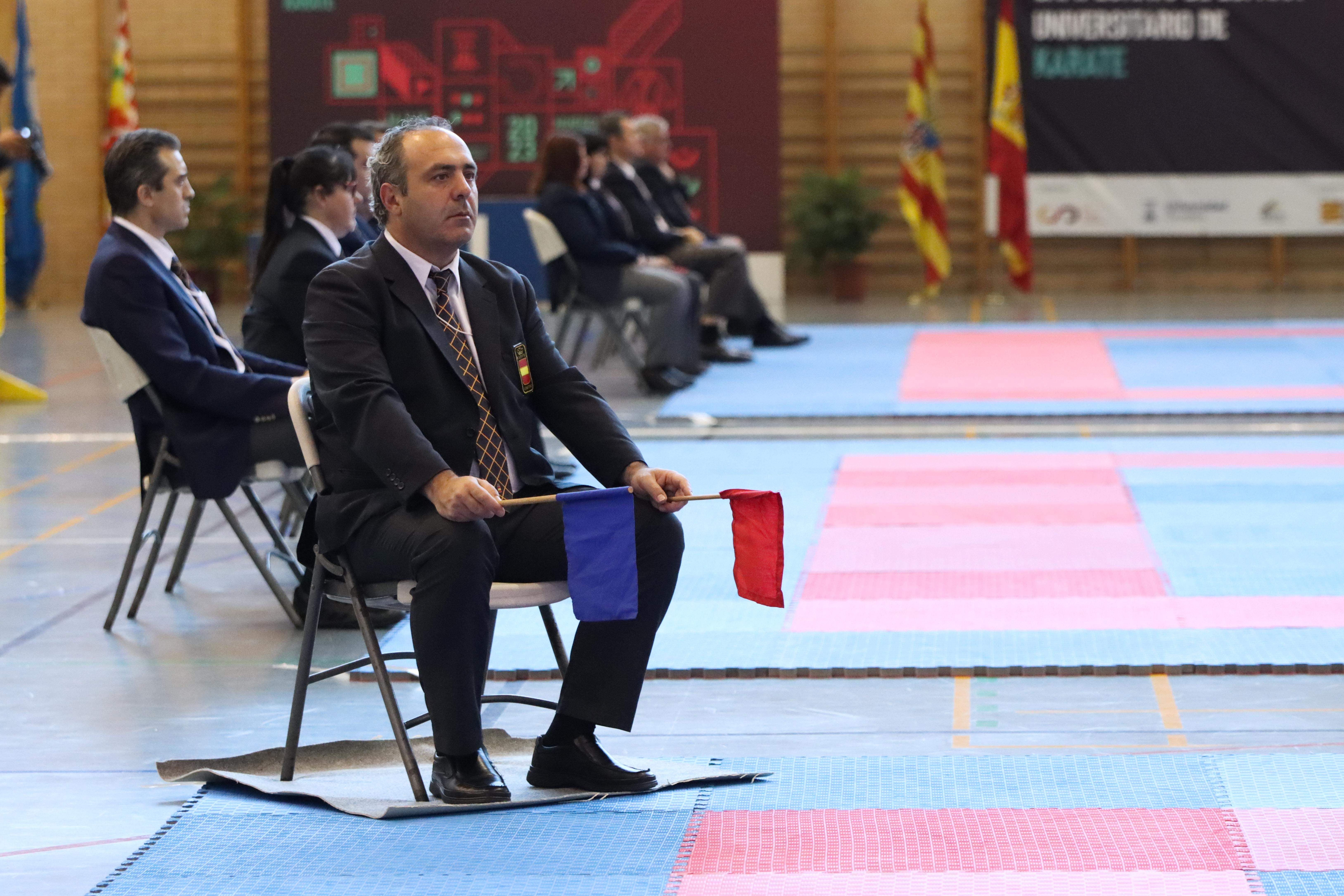 Campeonato de España Universitario de karate en Huesca. Foto: David Martínez