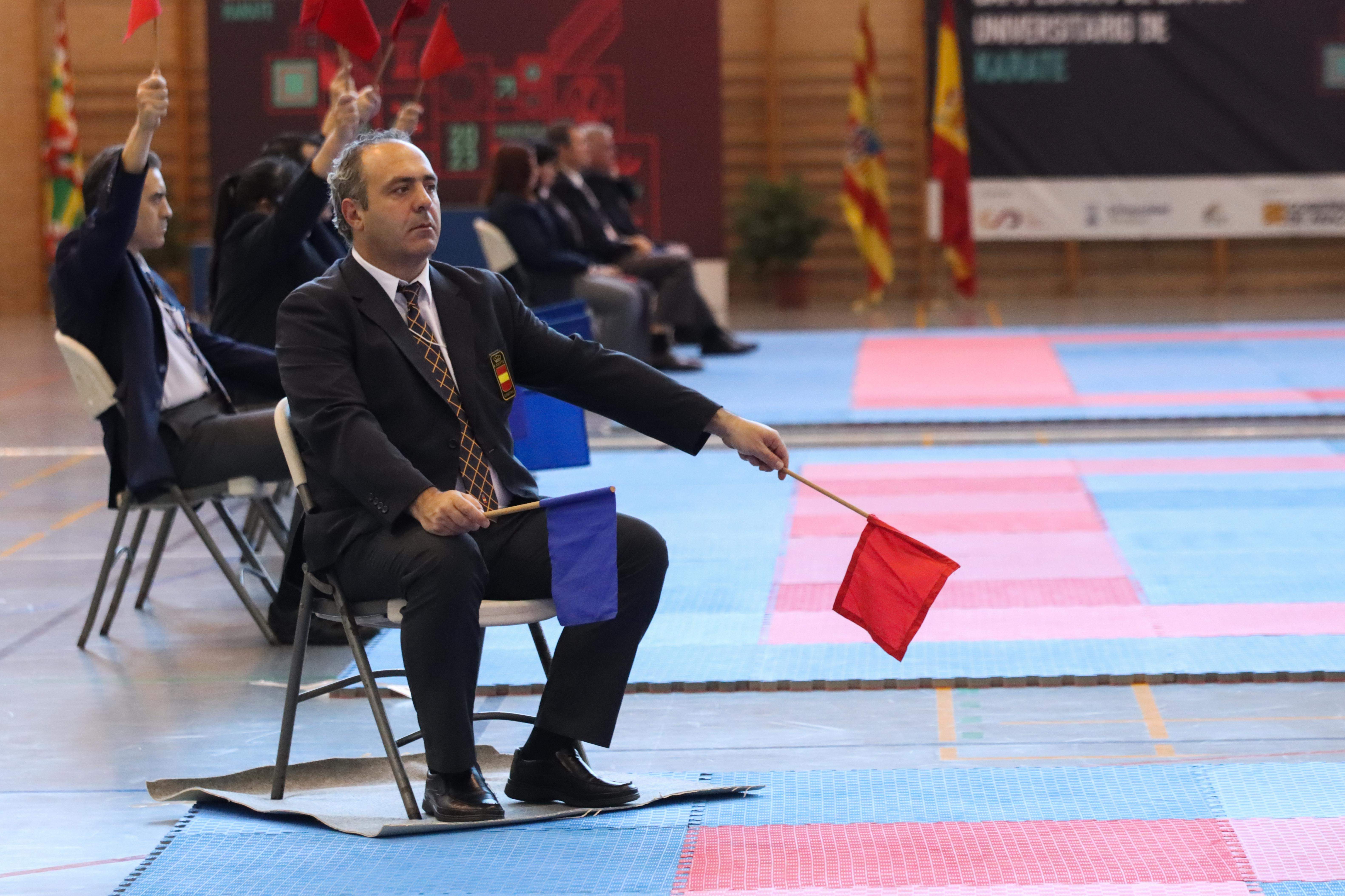 Campeonato de España Universitario de karate en Huesca. Foto: David Martínez