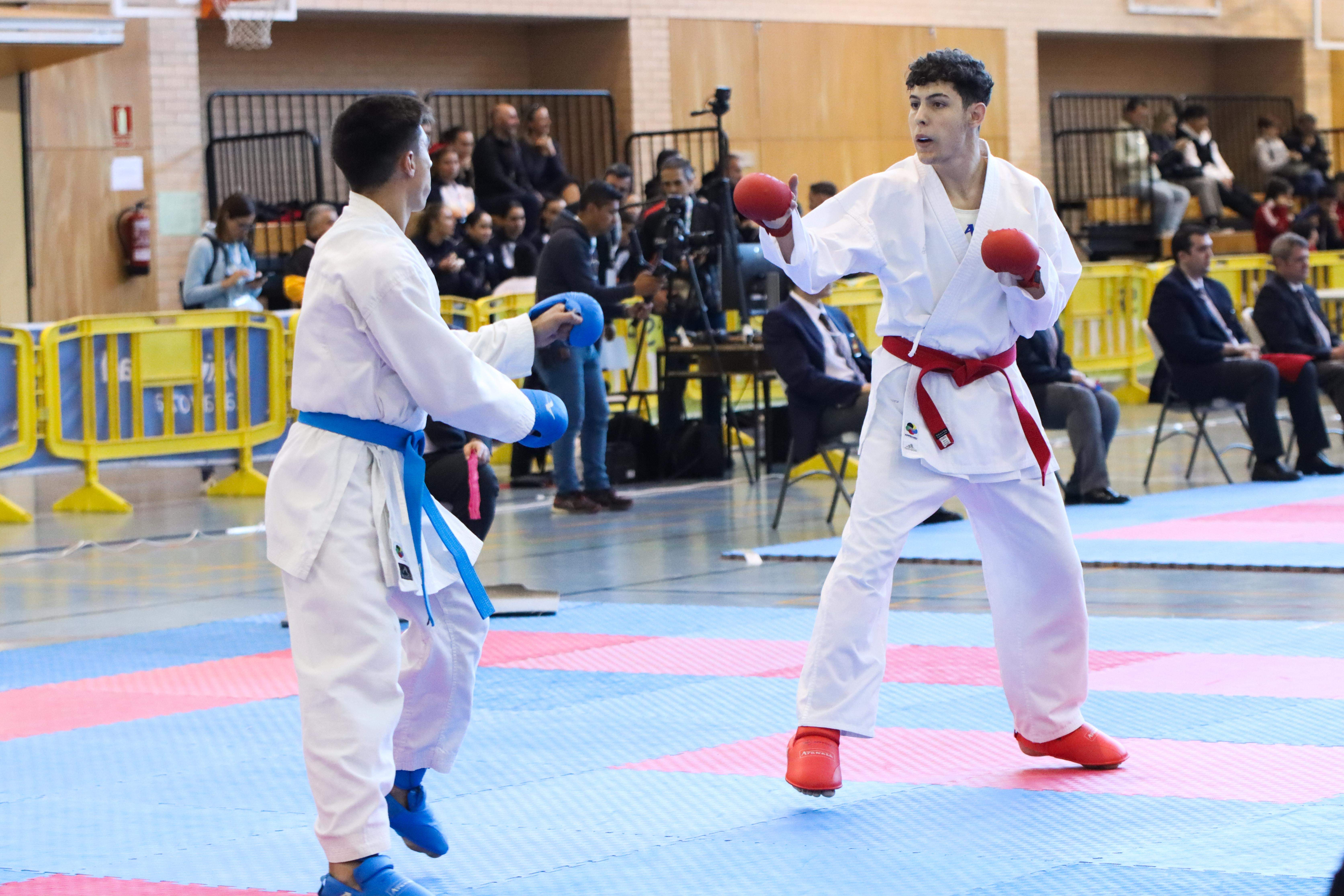 Campeonato de España Universitario de karate en Huesca. Foto: David Martínez