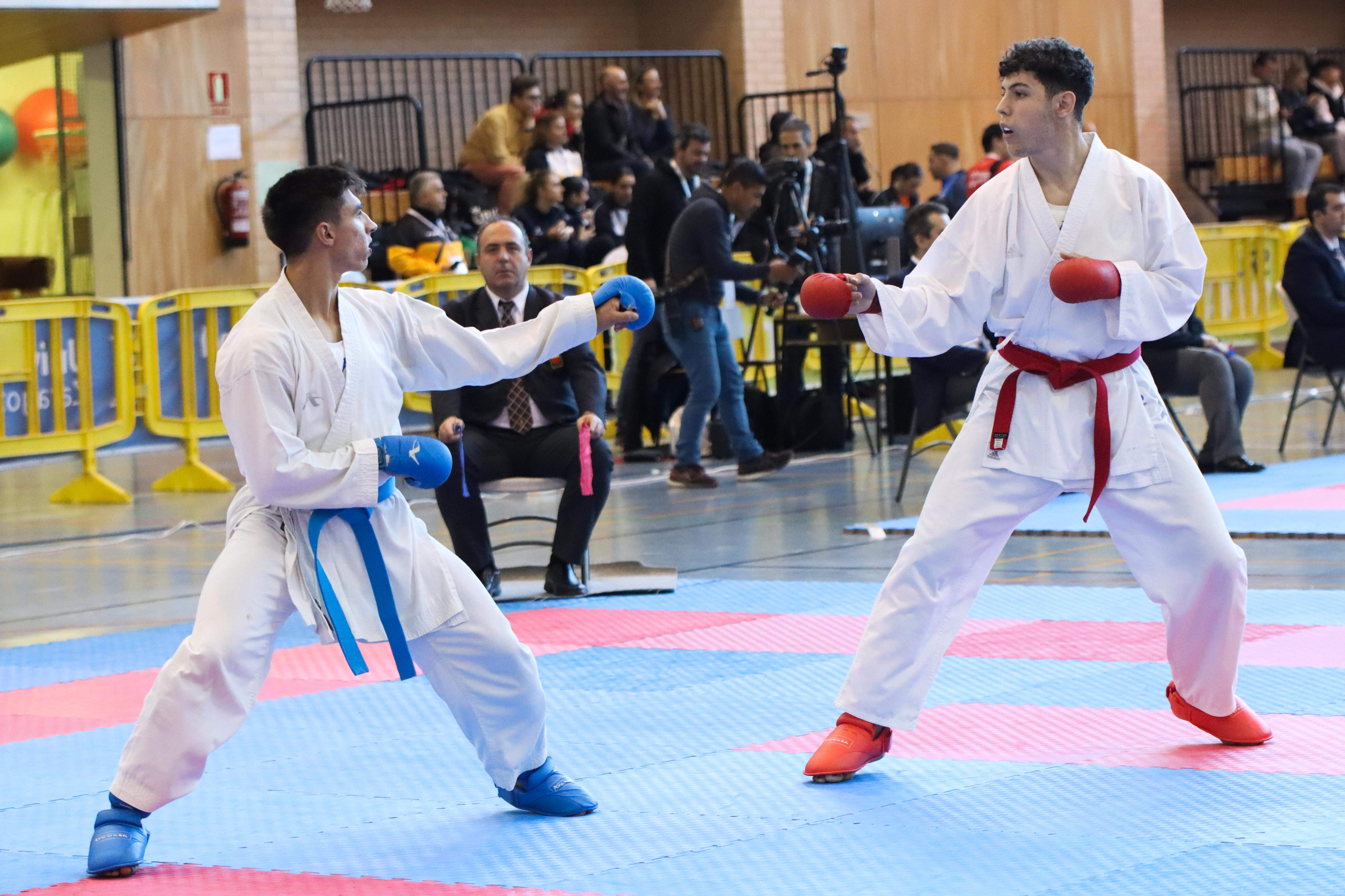 Campeonato de España Universitario de karate en Huesca. Foto: David Martínez
