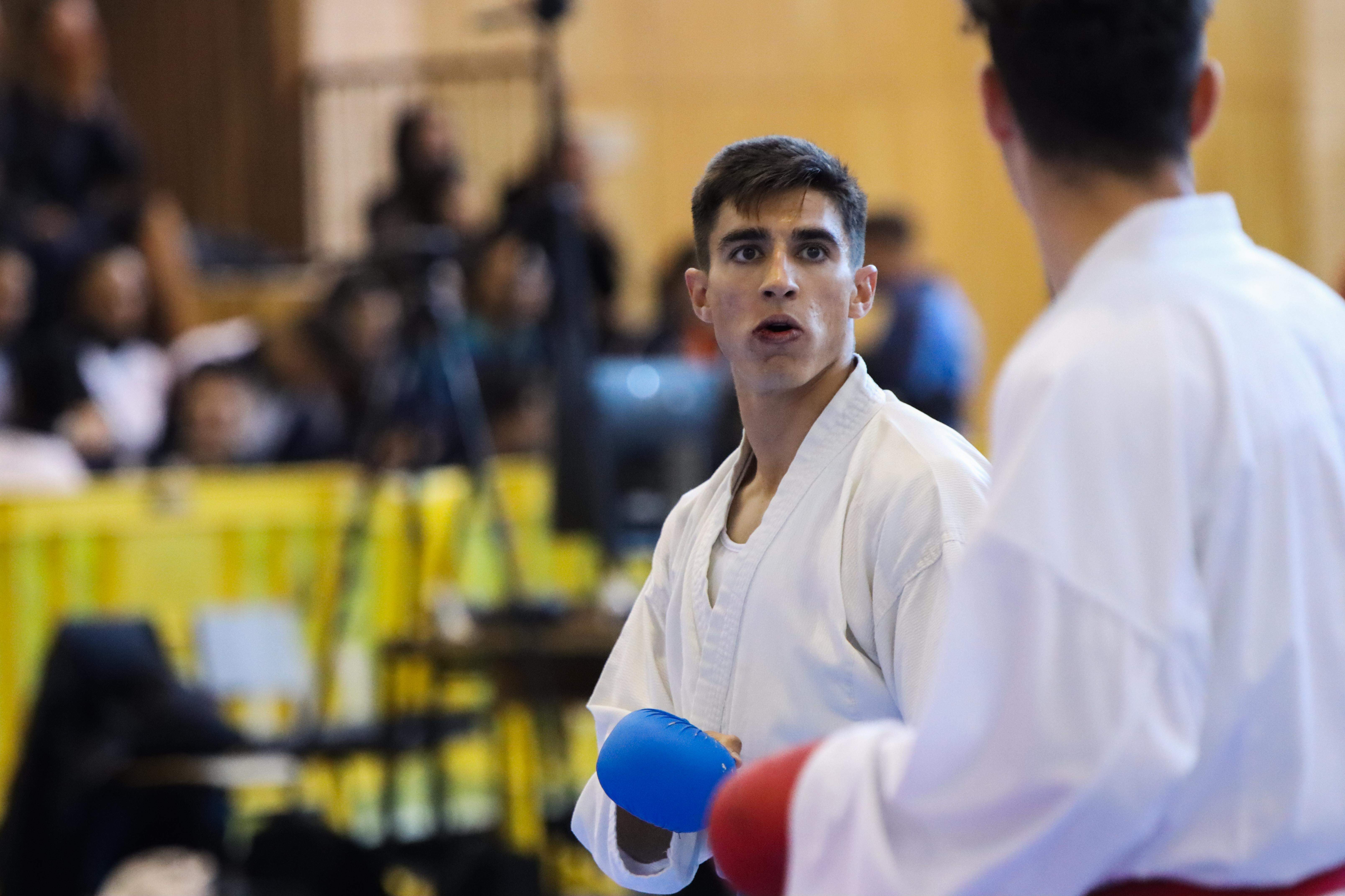 Campeonato de España Universitario de karate en Huesca. Foto: David Martínez