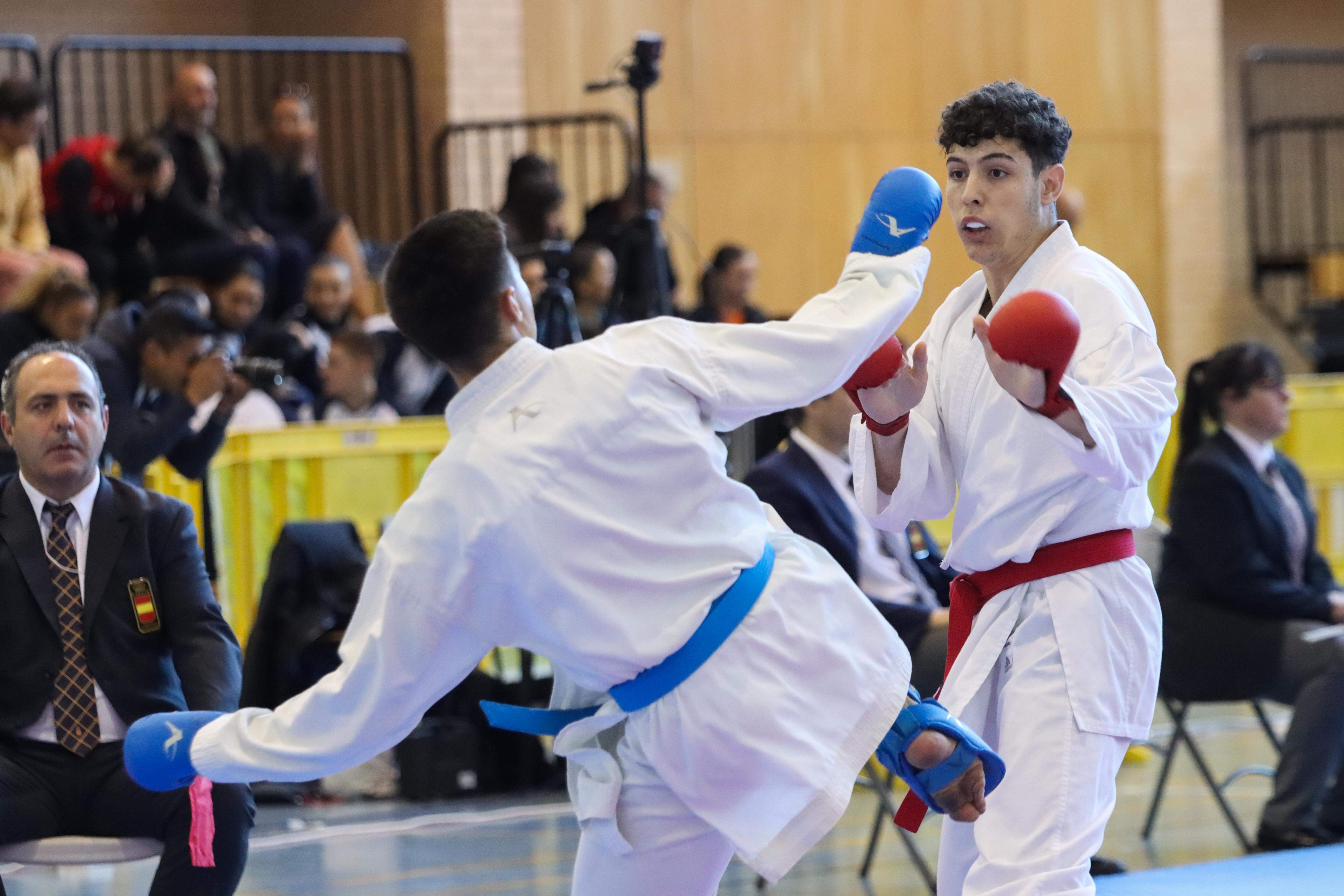 Campeonato de España Universitario de karate en Huesca. Foto: David Martínez