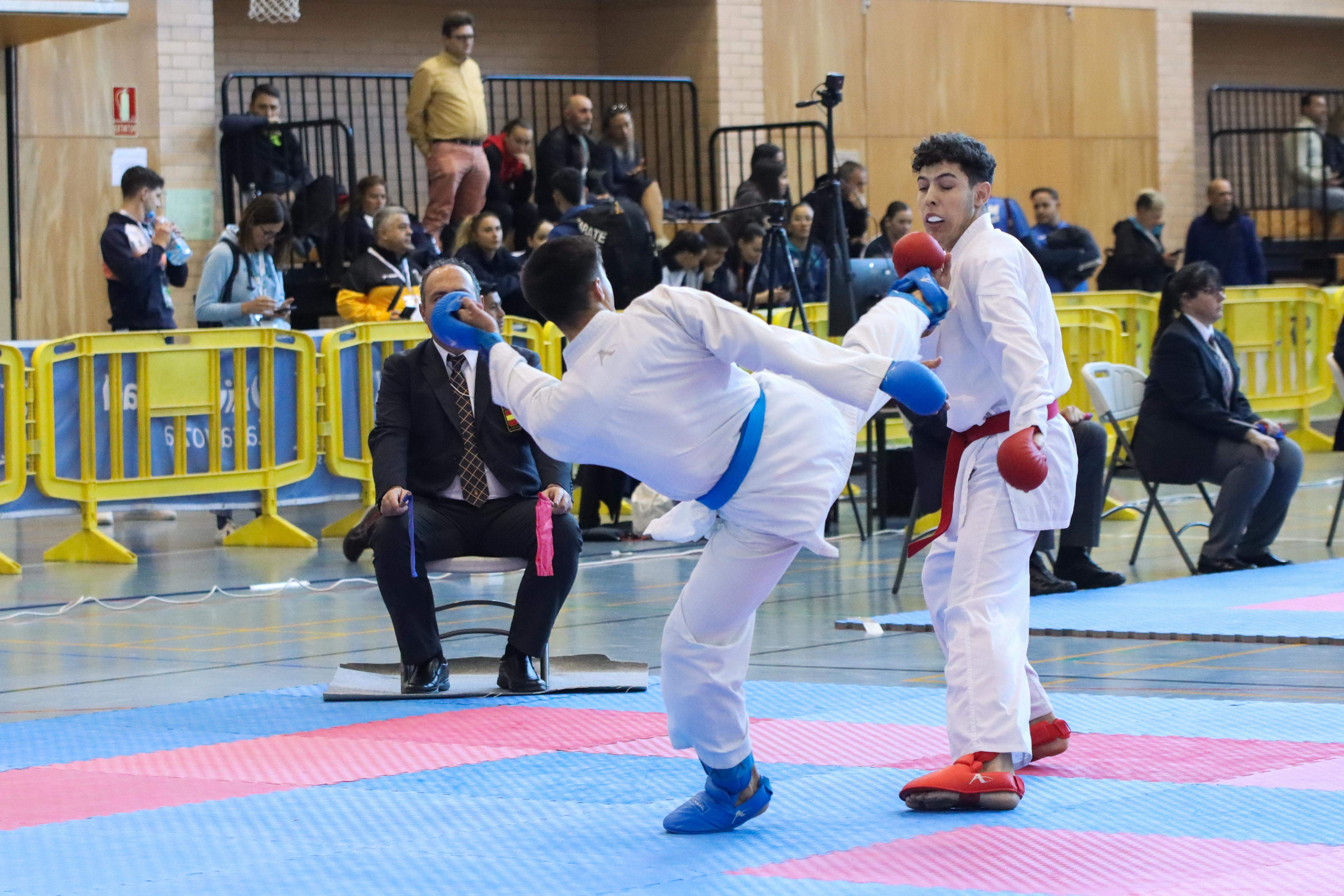 Campeonato de España Universitario de karate en Huesca. Foto: David Martínez