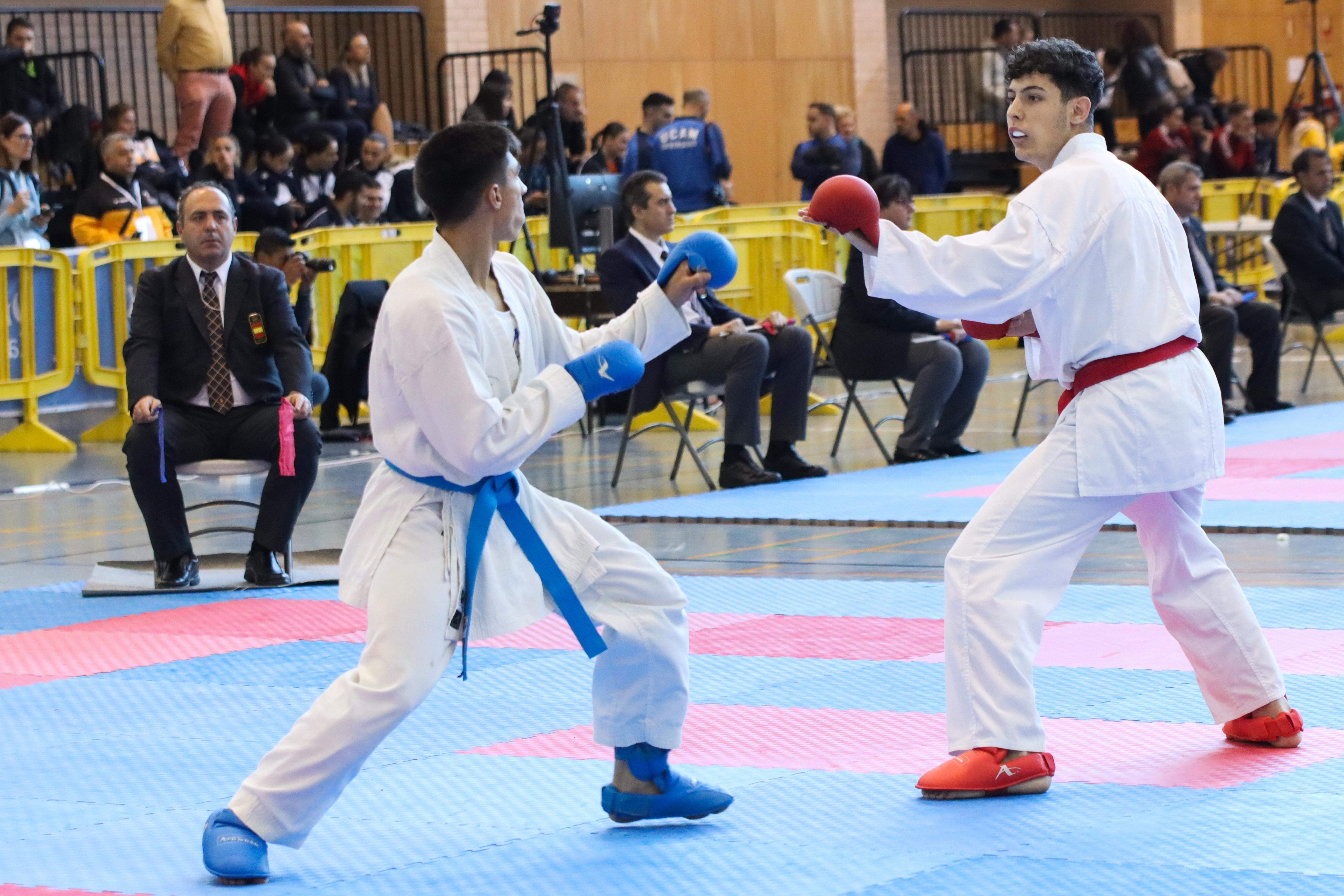 Campeonato de España Universitario de karate en Huesca. Foto: David Martínez