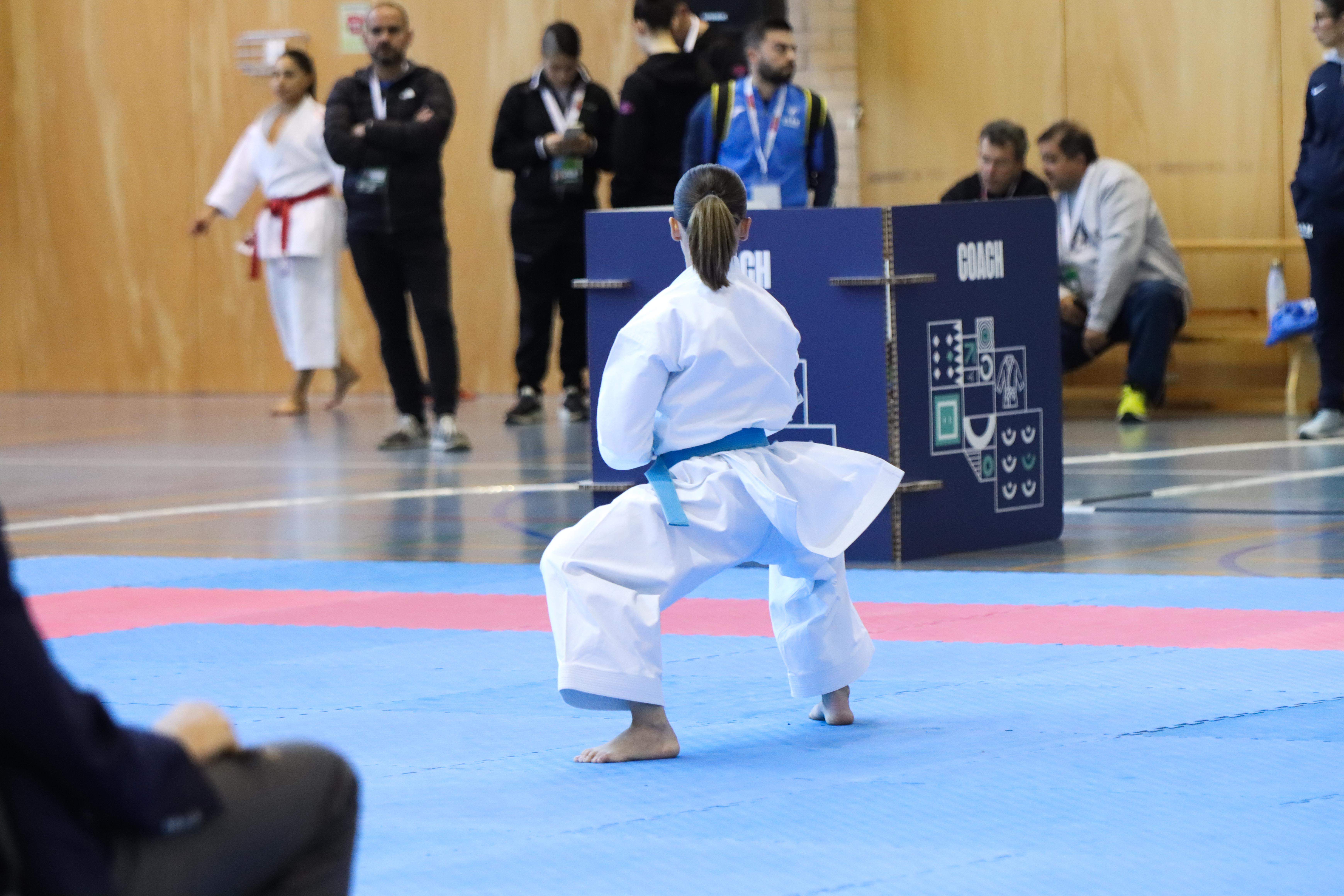 Campeonato de España Universitario de karate en Huesca. Foto: David Martínez