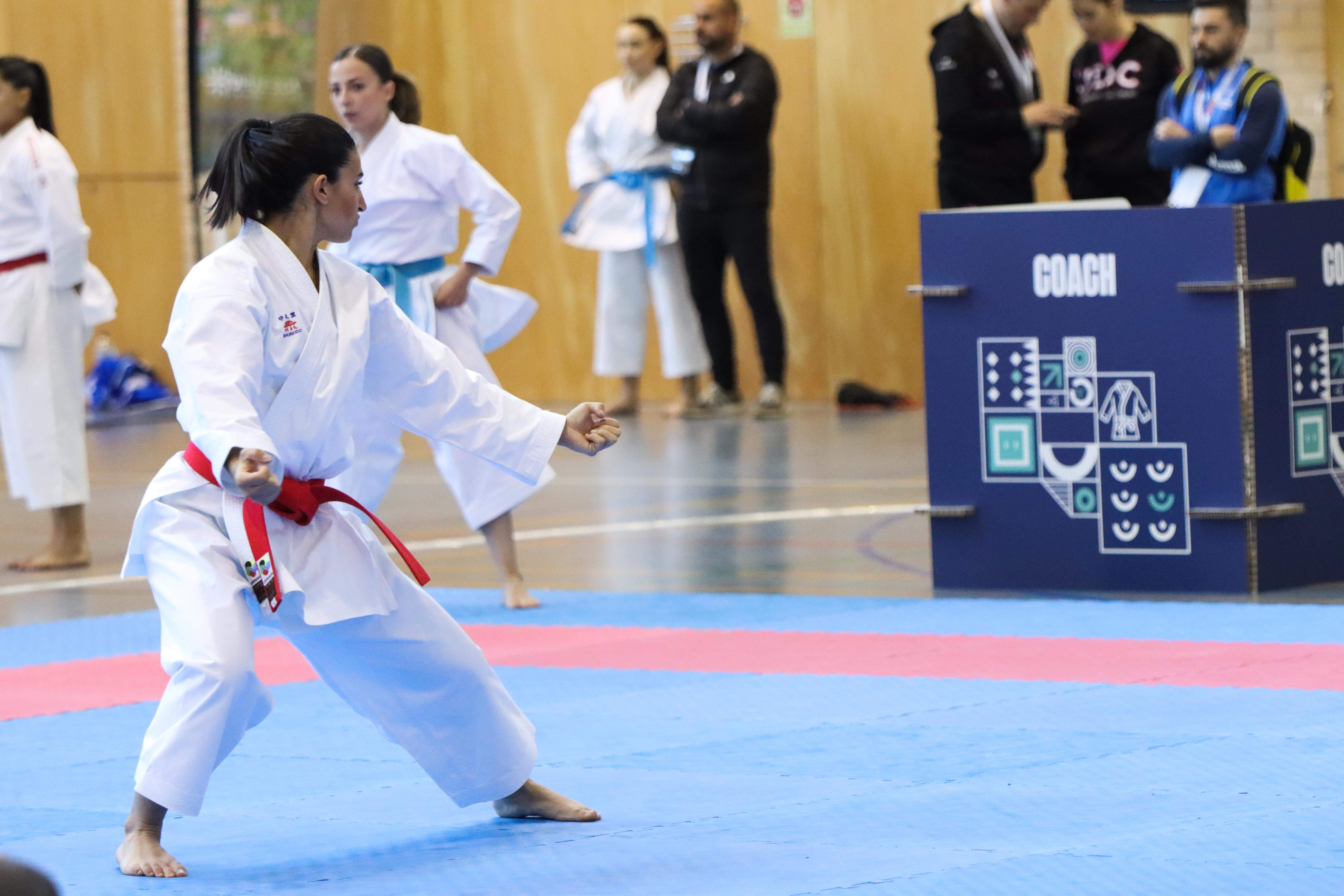 Campeonato de España Universitario de karate en Huesca. Foto: David Martínez