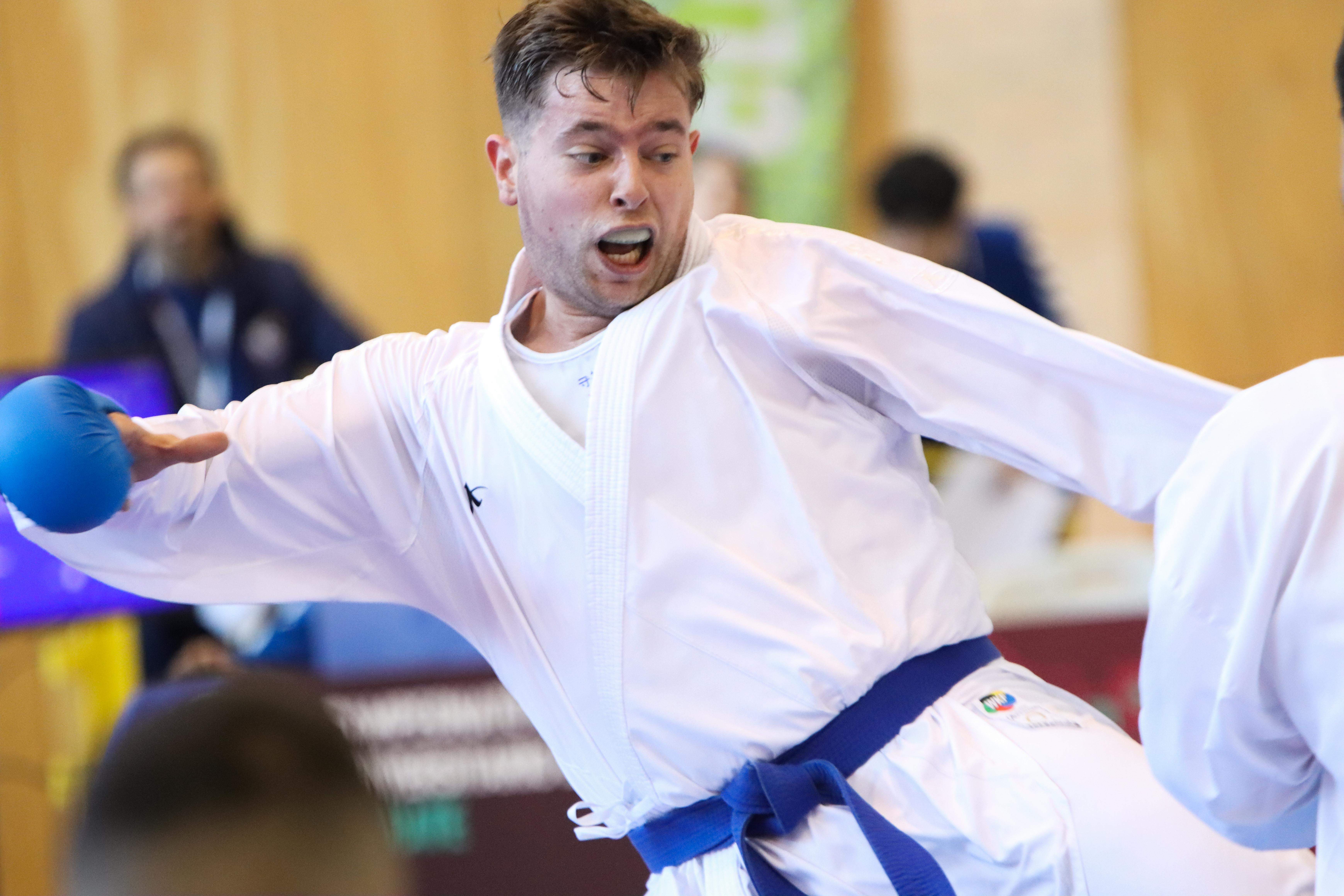 Campeonato de España Universitario de karate en Huesca. Foto: David Martínez