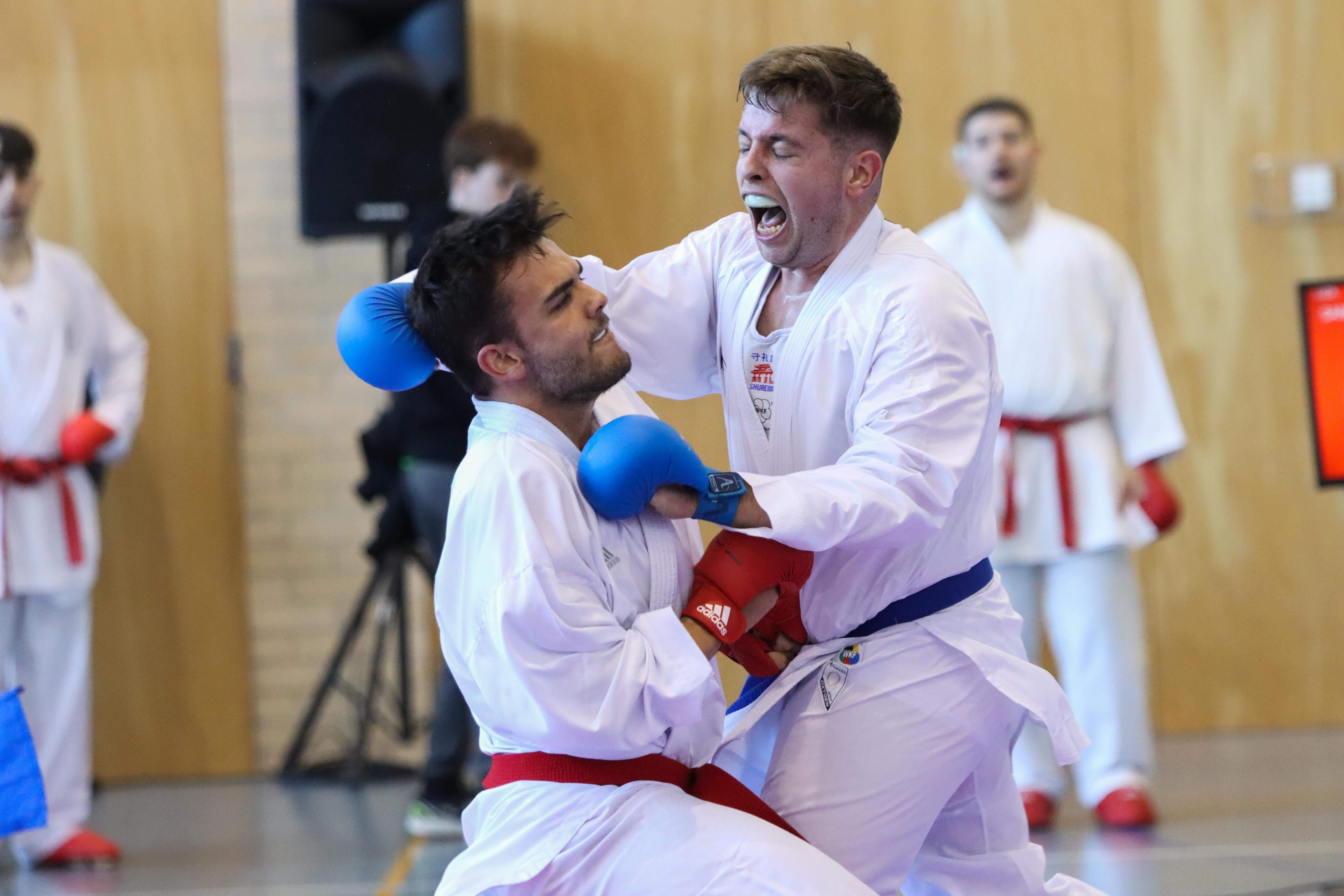 Campeonato de España Universitario de karate en Huesca. Foto: David Martínez