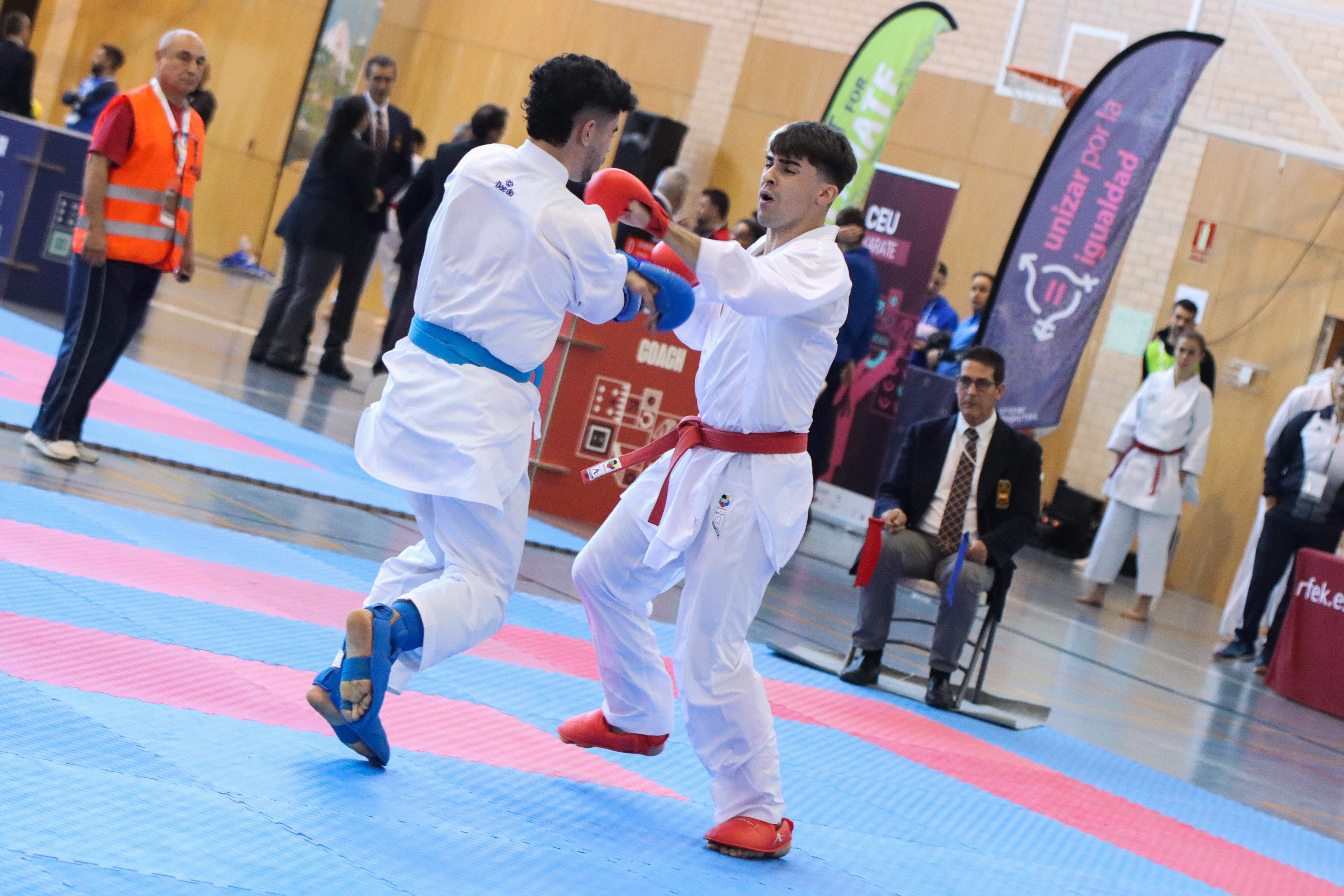 Campeonato de España Universitario de karate en Huesca. Foto: David Martínez