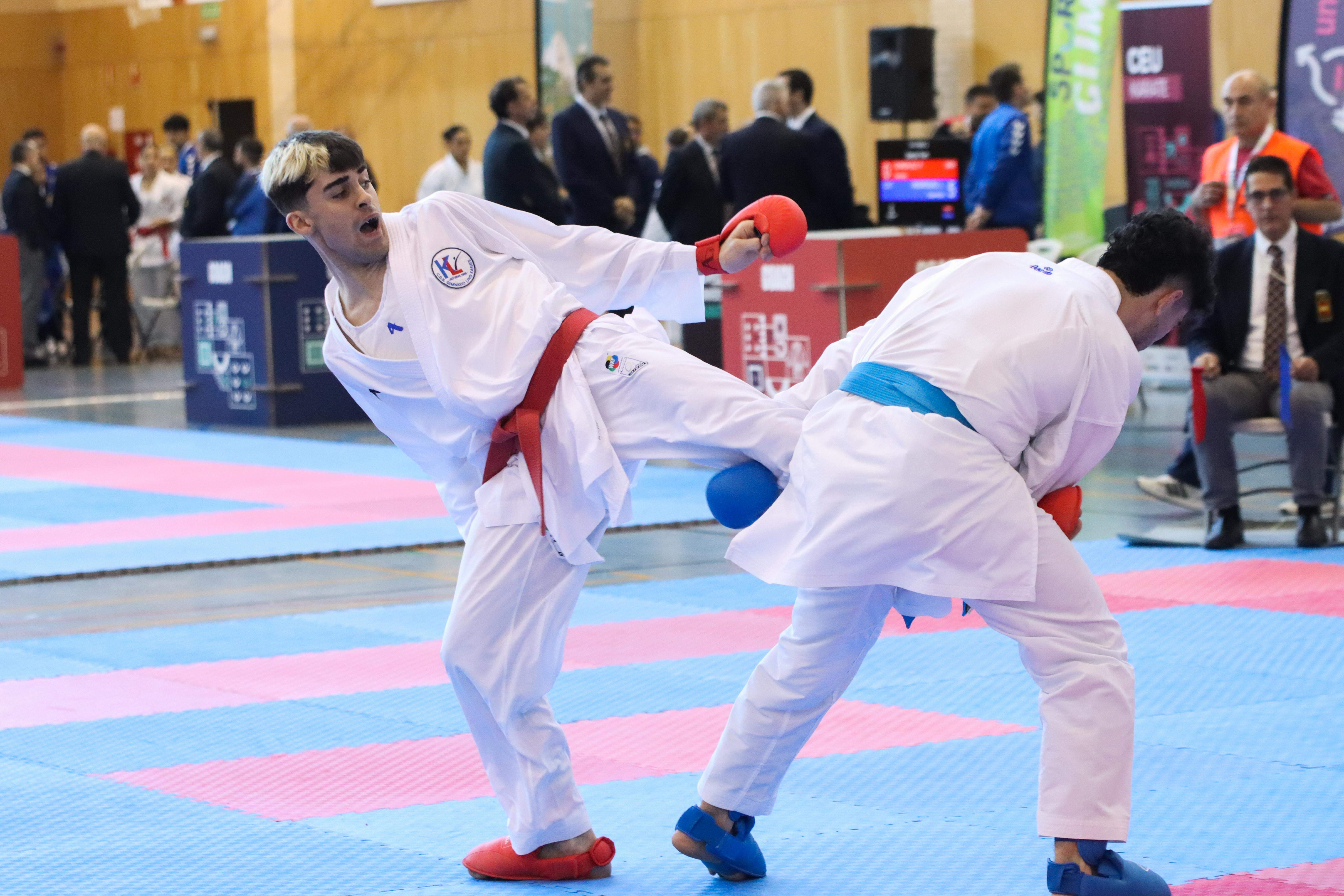 Campeonato de España Universitario de karate en Huesca. Foto: David Martínez
