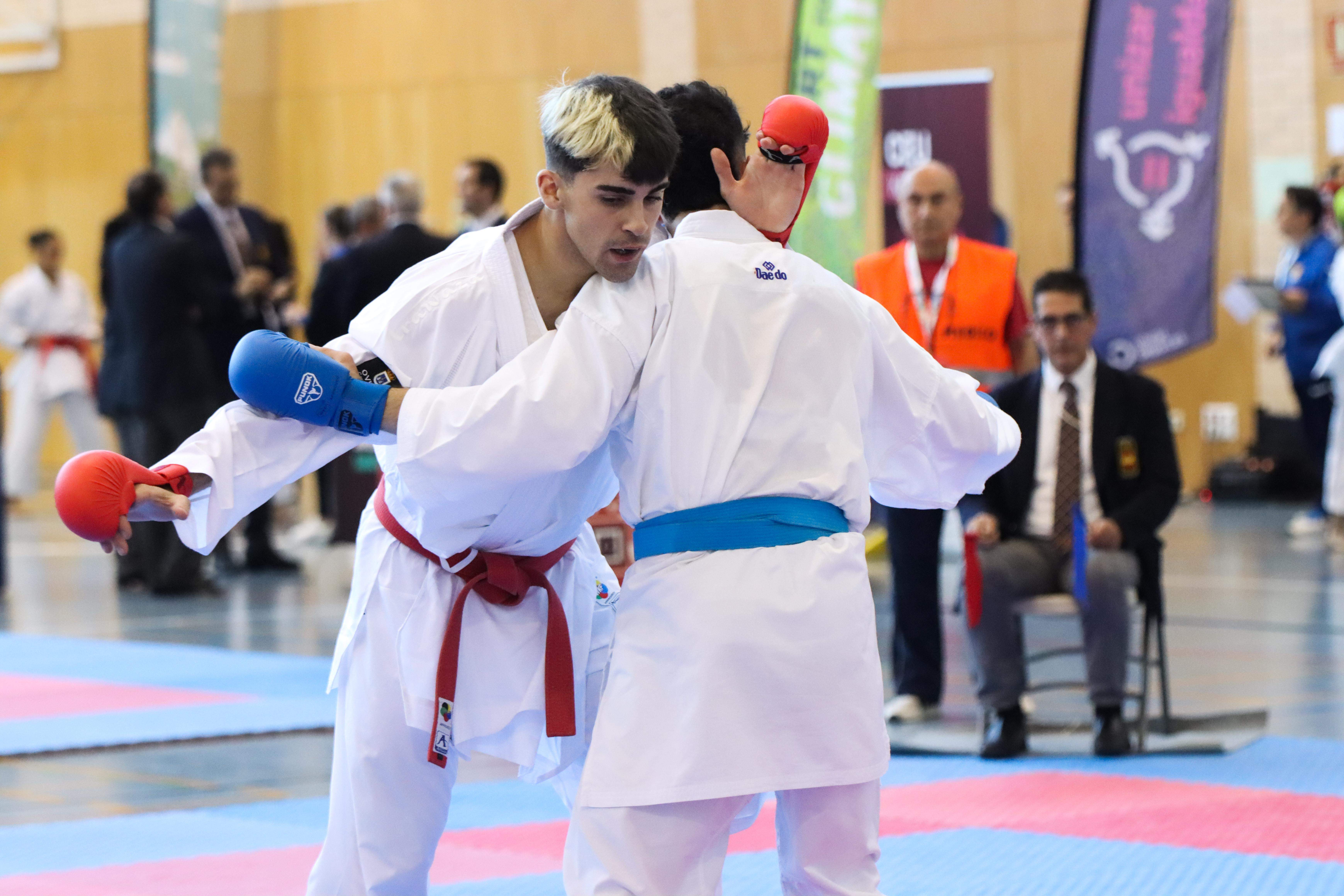Campeonato de España Universitario de karate en Huesca. Foto: David Martínez