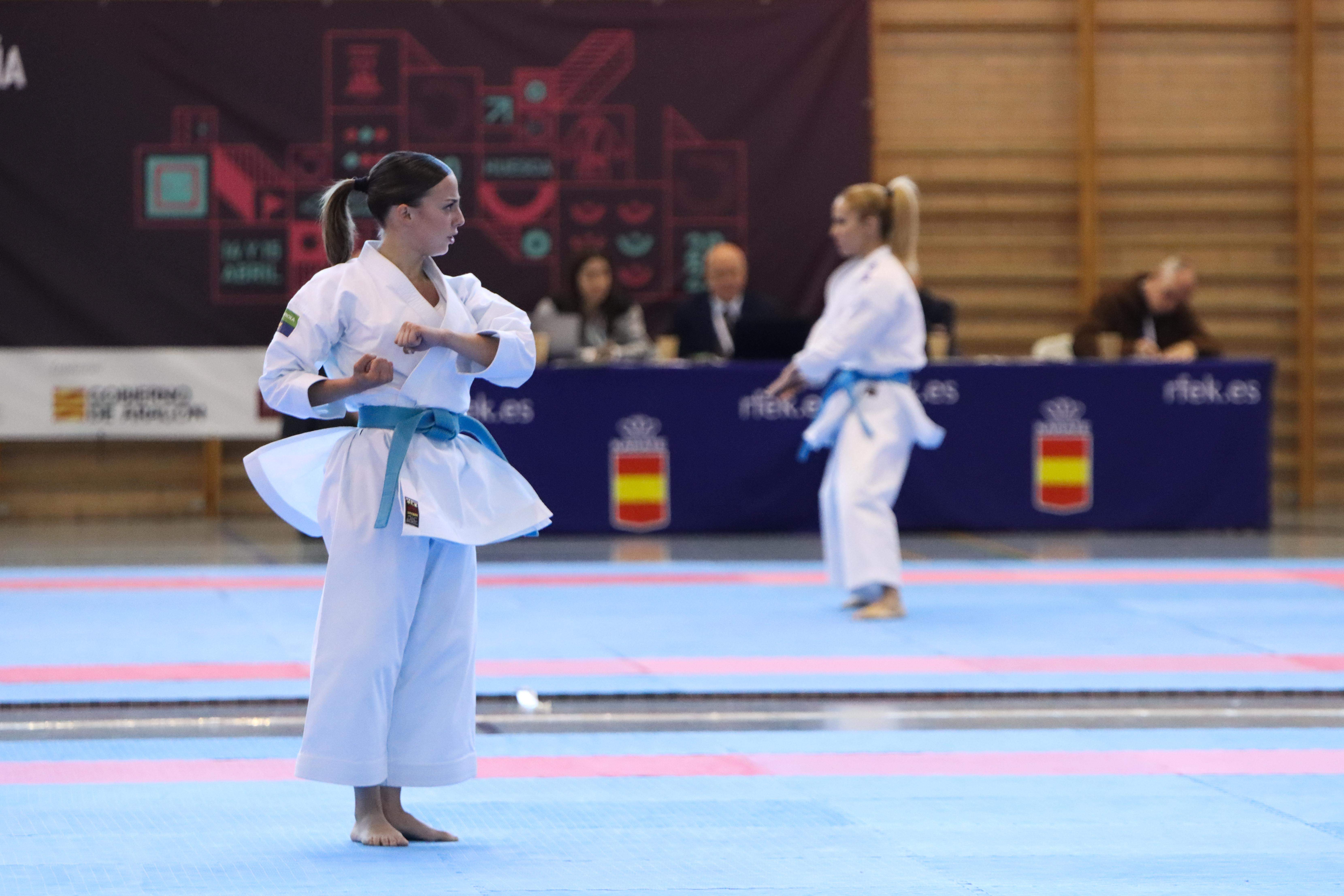 Campeonato de España Universitario de karate en Huesca. Foto: David Martínez