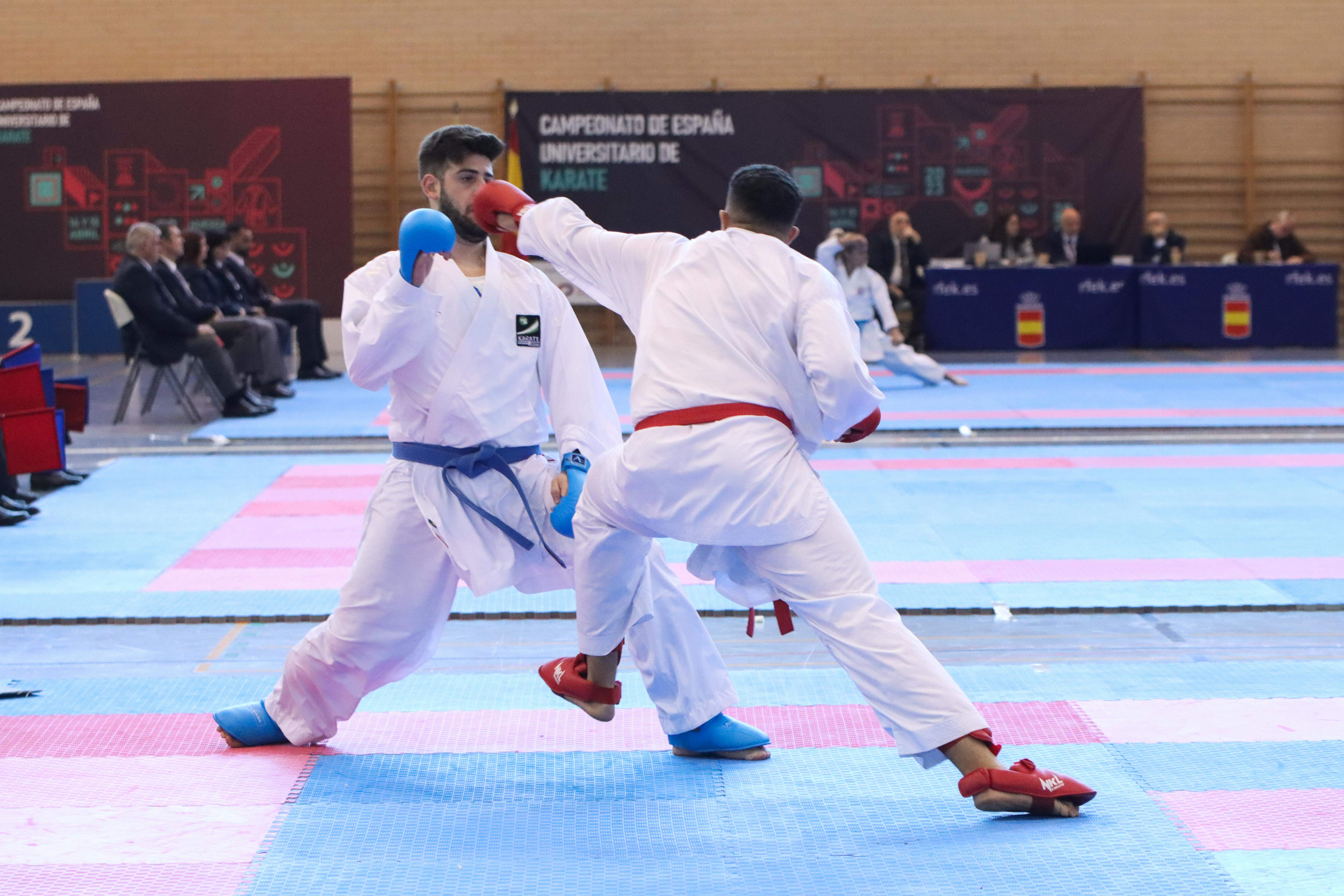 Campeonato de España Universitario de karate en Huesca. Foto: David Martínez